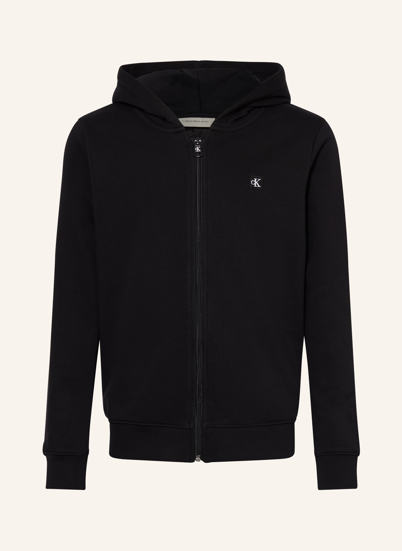 Calvin Klein sweat jacket: BLACK