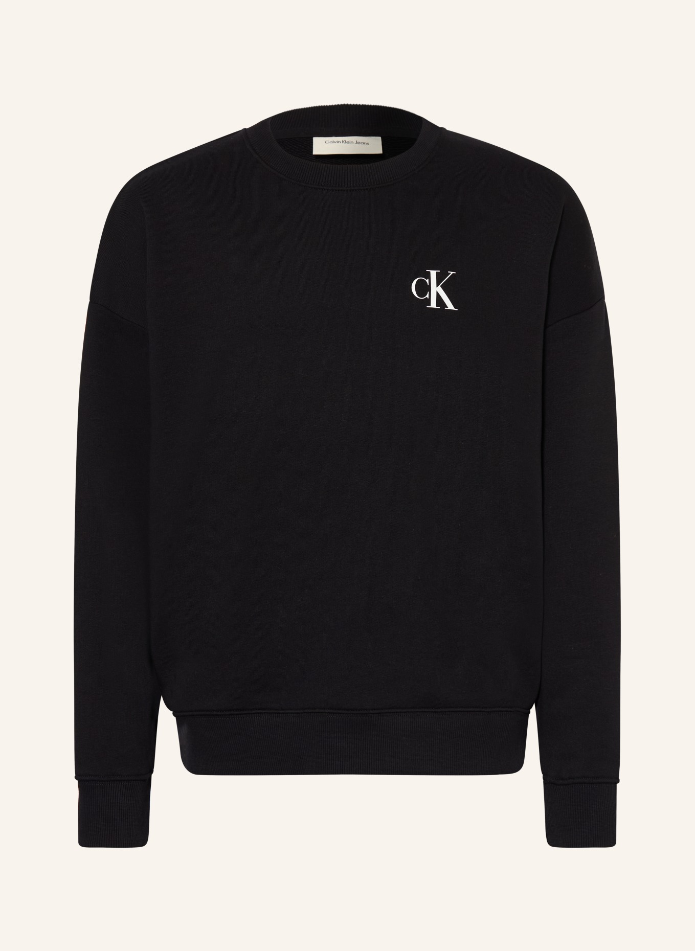 Calvin Klein Sweatshirt: SCHWARZ