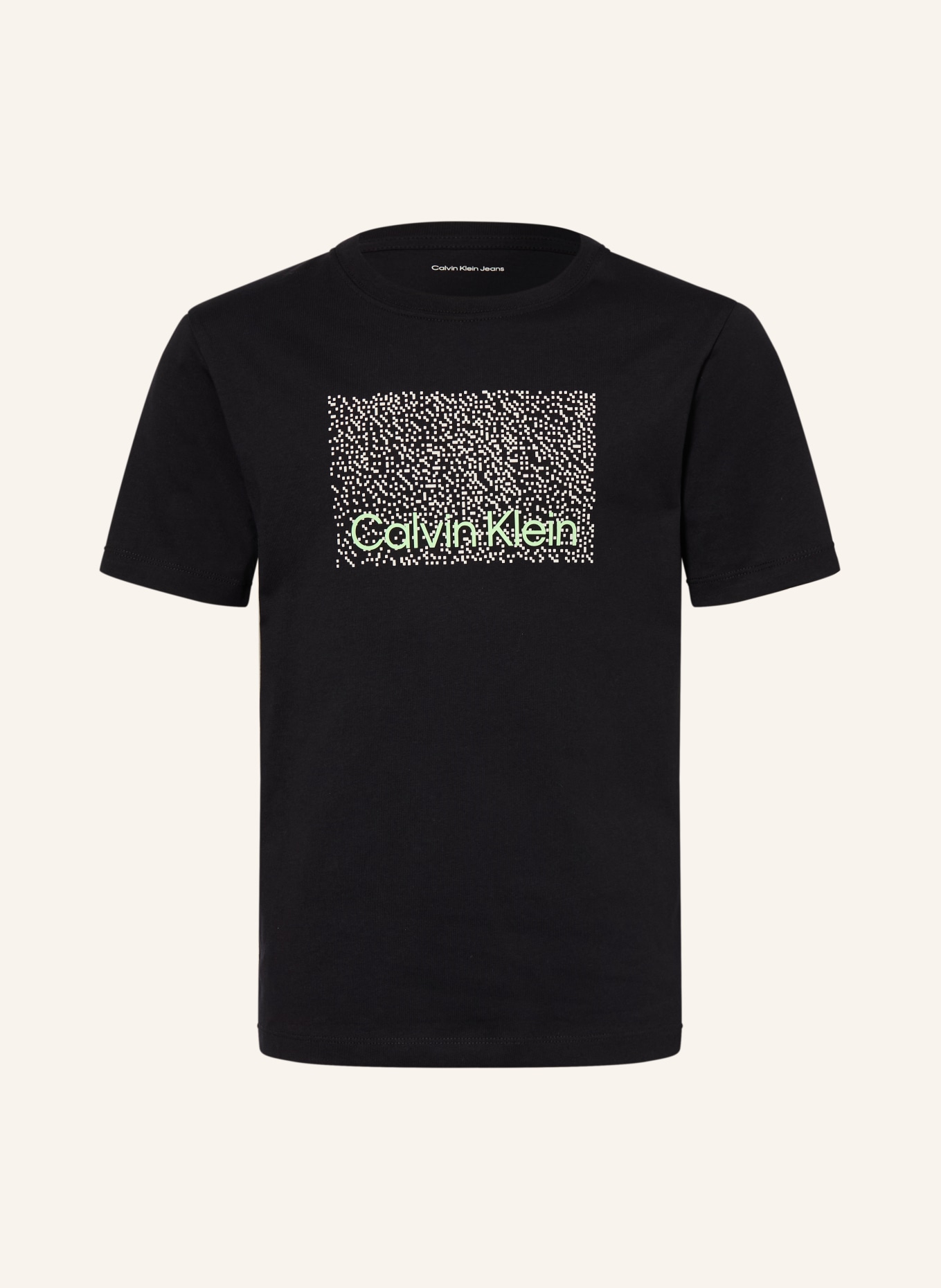 Calvin Klein PERFORATION T-shirt: BLACK