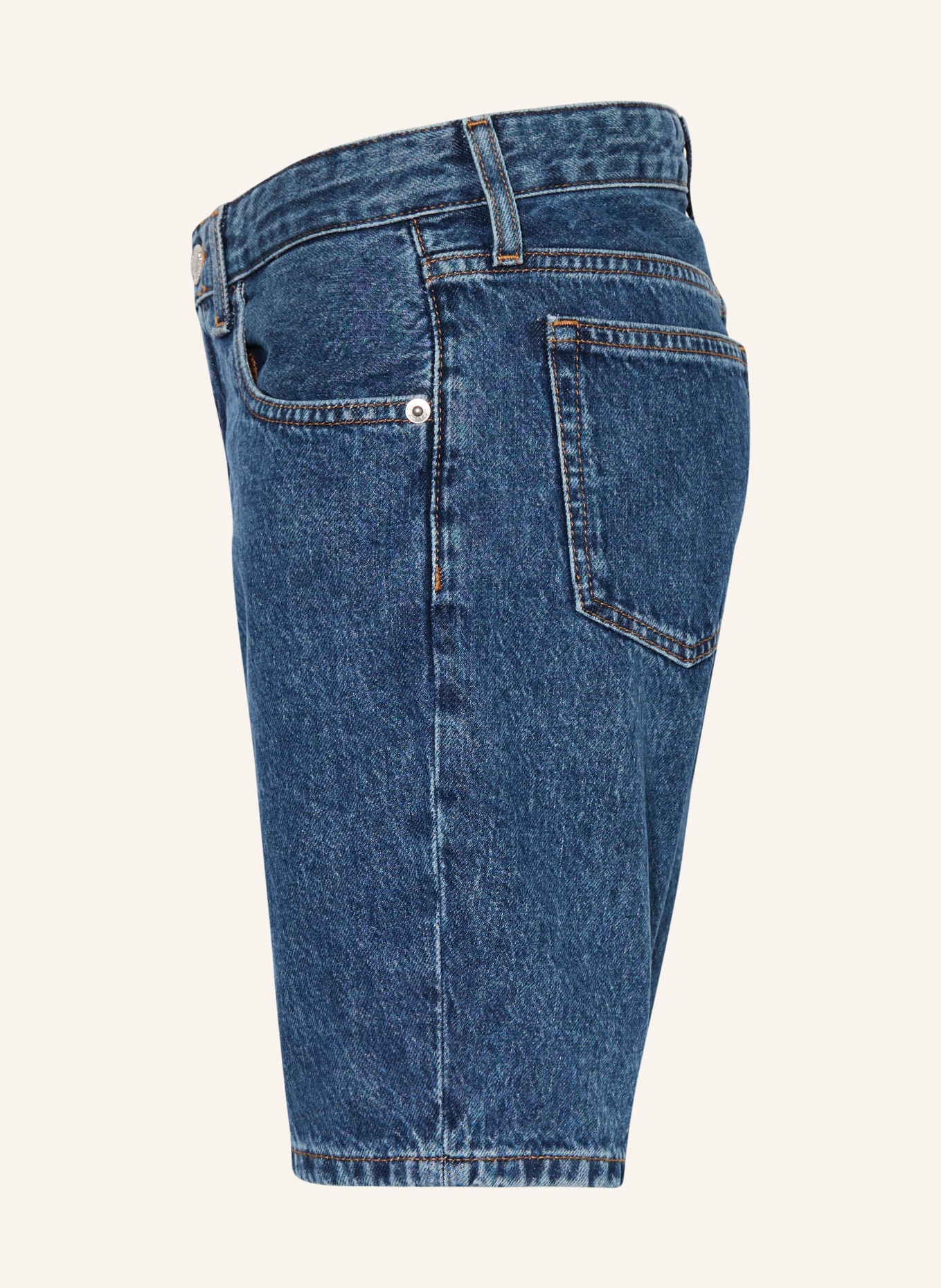 Calvin Klein denim shorts: BLUE