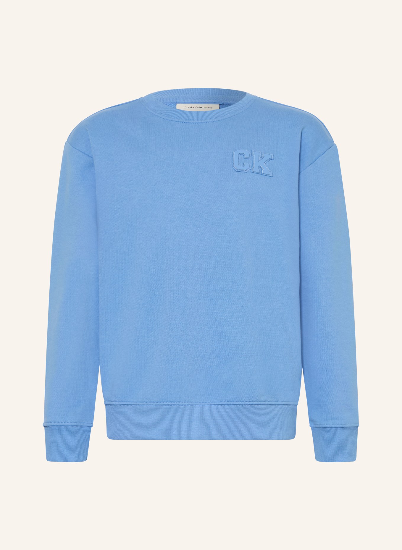 Calvin Klein Sweatshirt: HELLBLAU