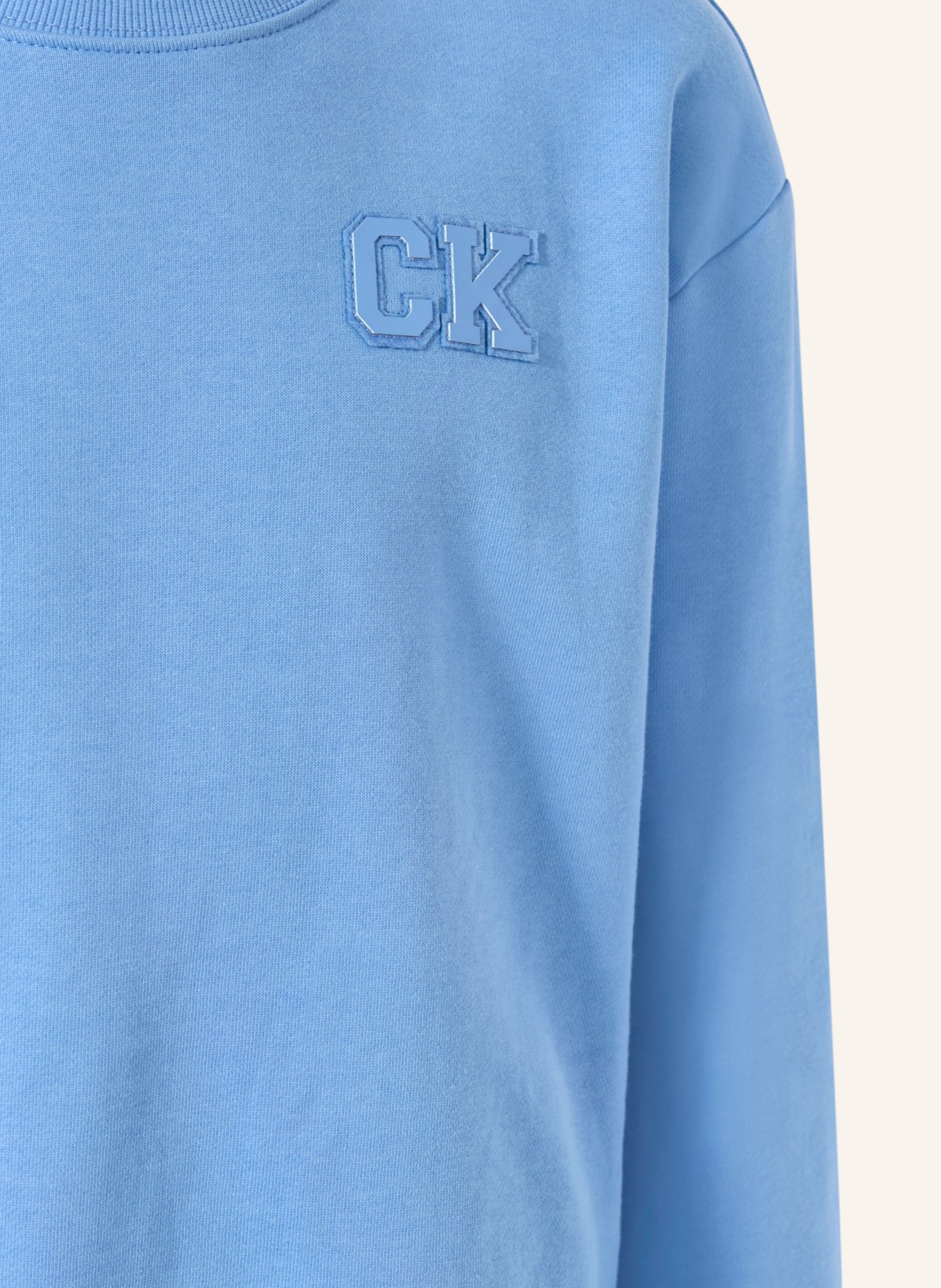 Calvin Klein Sweatshirt: HELLBLAU