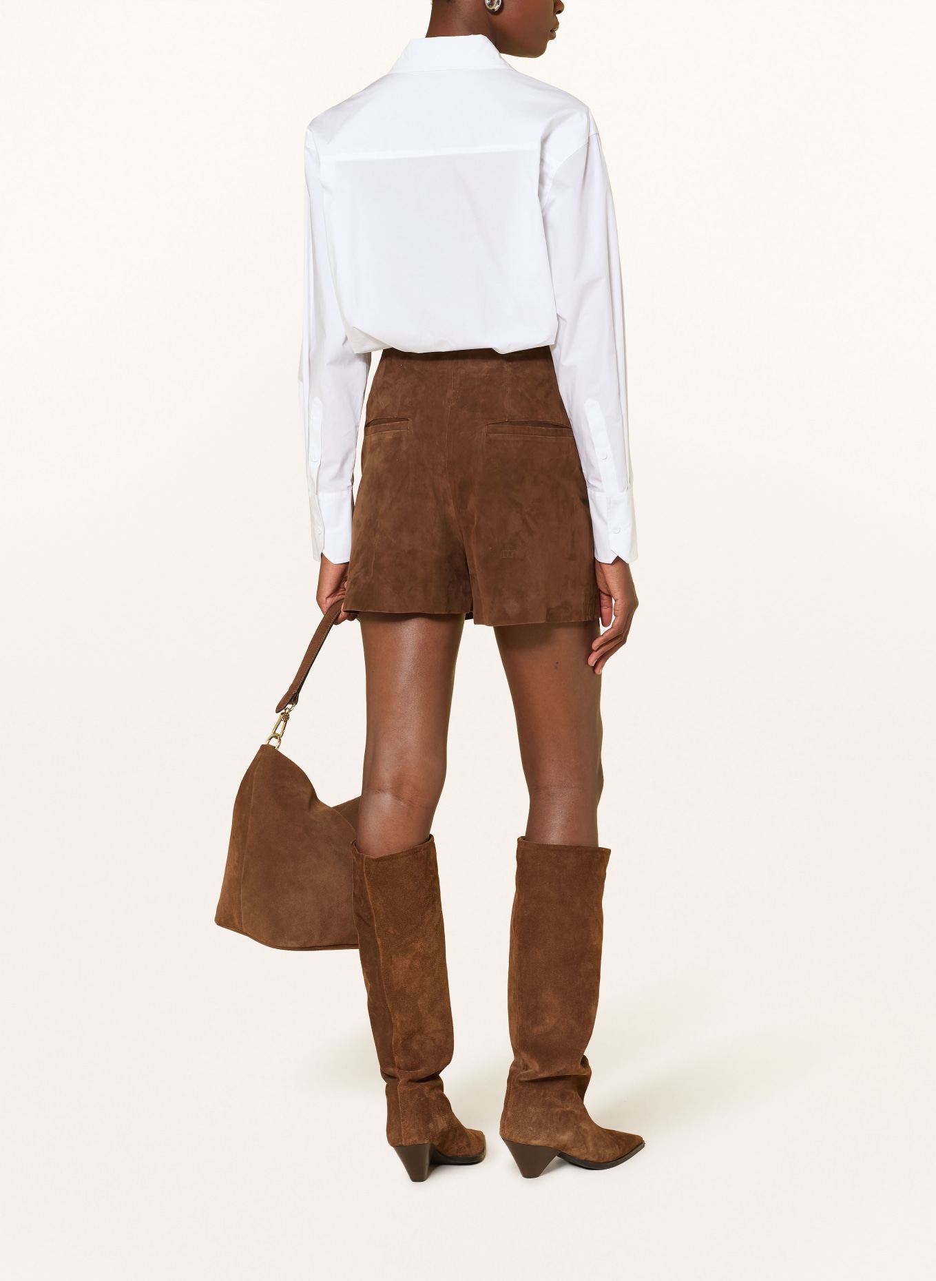 MARELLA Hemdbluse MLLFALESIA mit Volants: WEISS