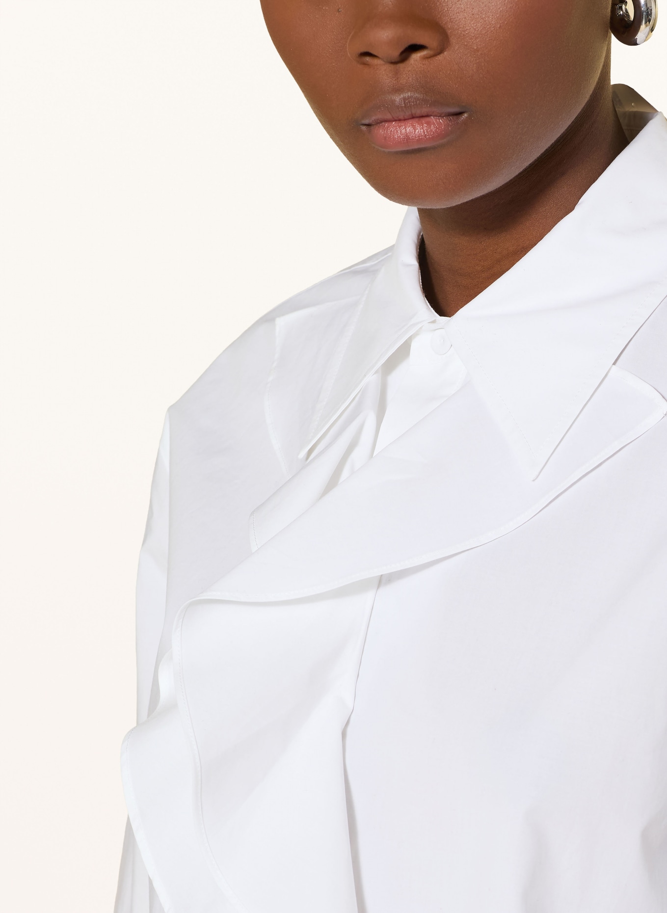 MARELLA Hemdbluse MLLFALESIA mit Volants: WEISS