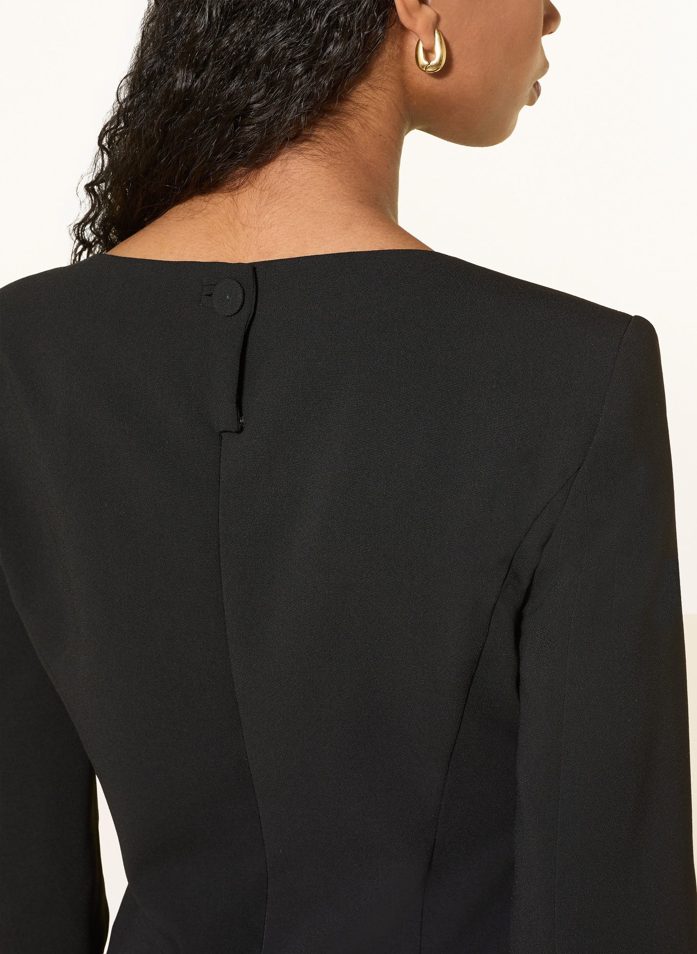 MARELLA MLTALISSO dress: BLACK / WHITE