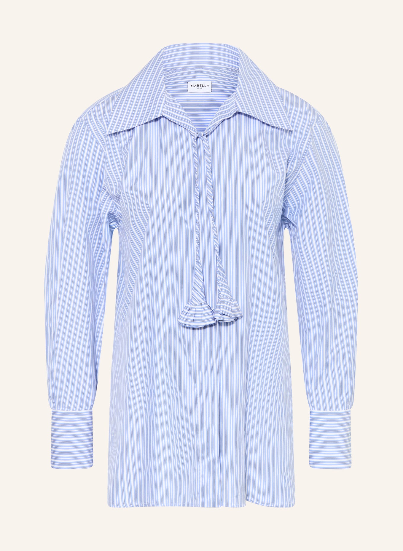 MARELLA Bluse MLSTABARIN: BLAU / DUNKELBLAU / WEISS