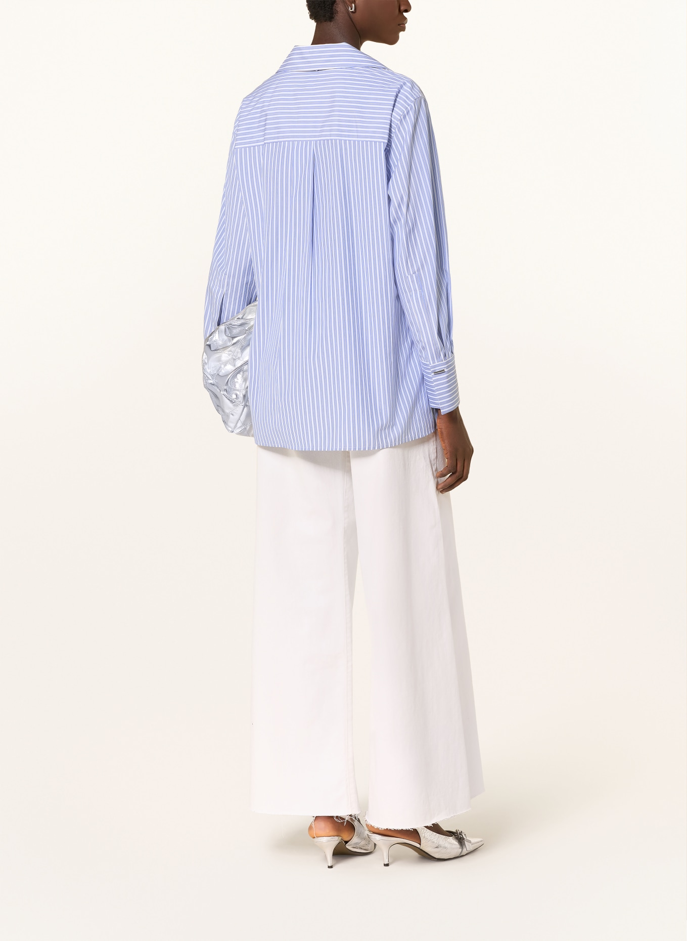 MARELLA Bluse MLSTABARIN: BLAU / DUNKELBLAU / WEISS