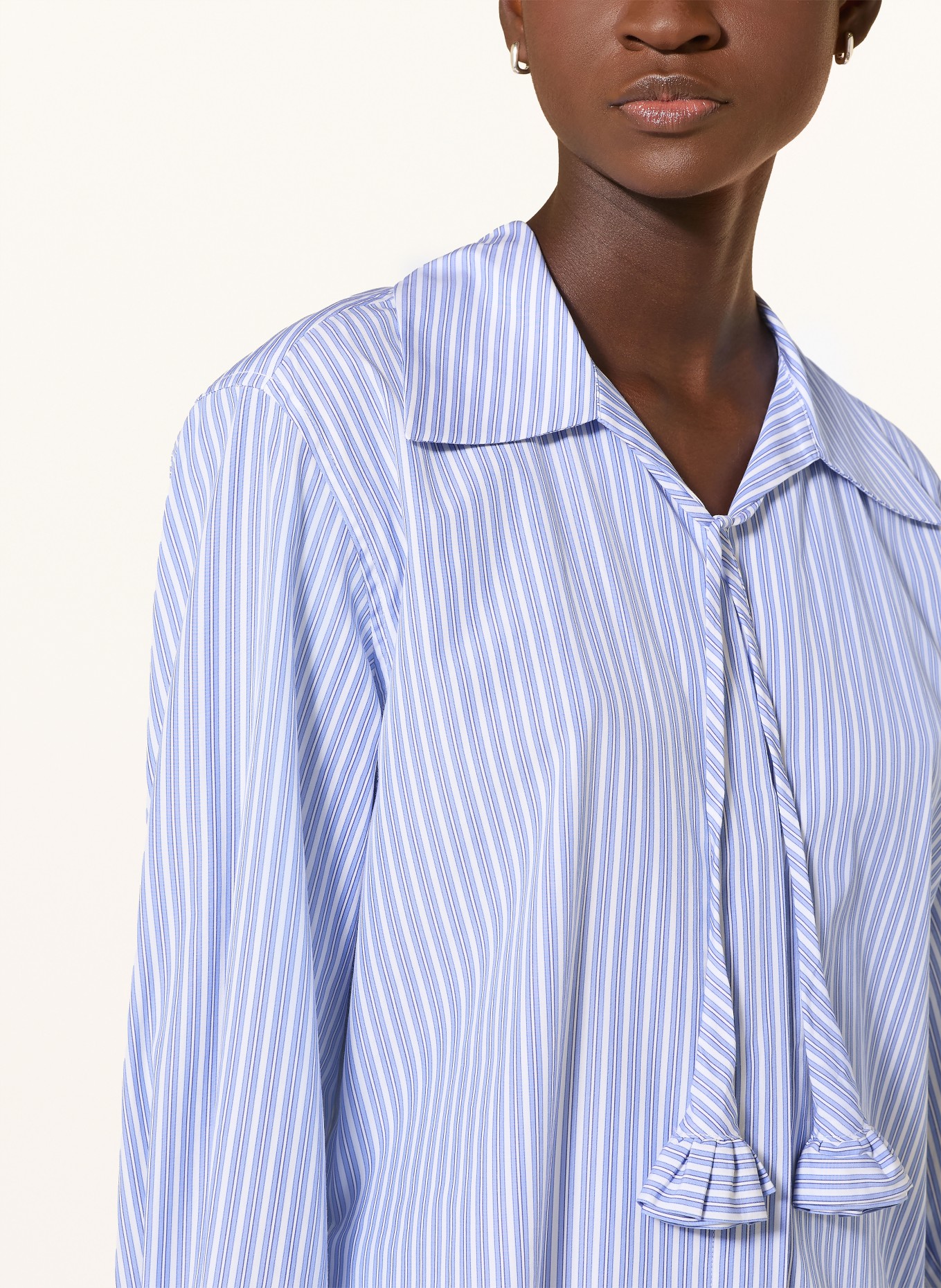 MARELLA Bluse MLSTABARIN: BLAU / DUNKELBLAU / WEISS