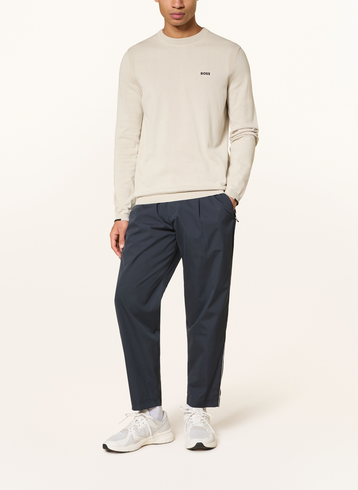 BOSS Pullover EVER-X: BEIGE