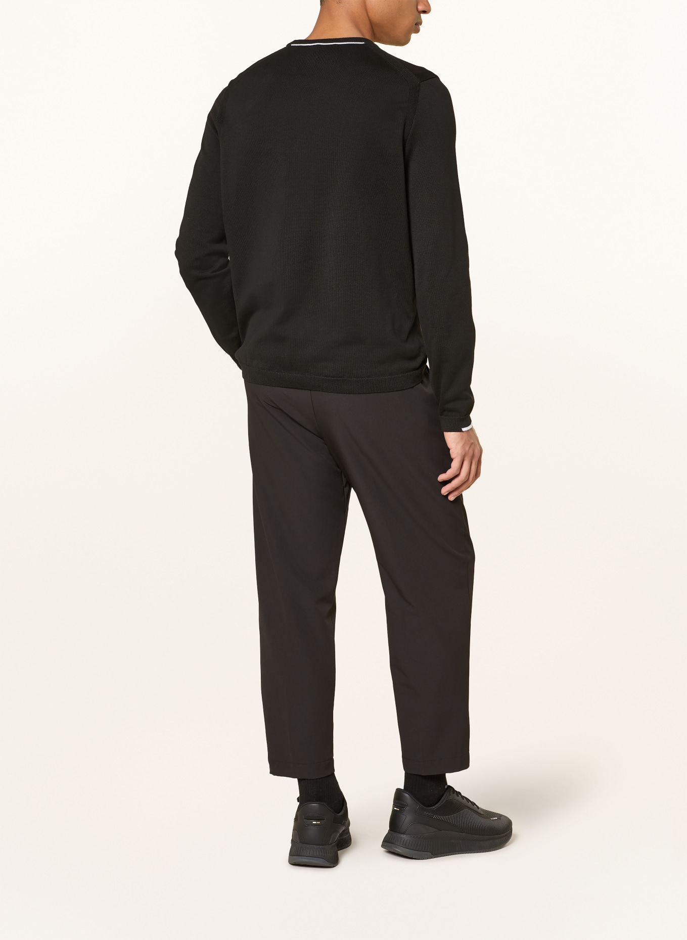 BOSS Pullover EVER-X: SCHWARZ