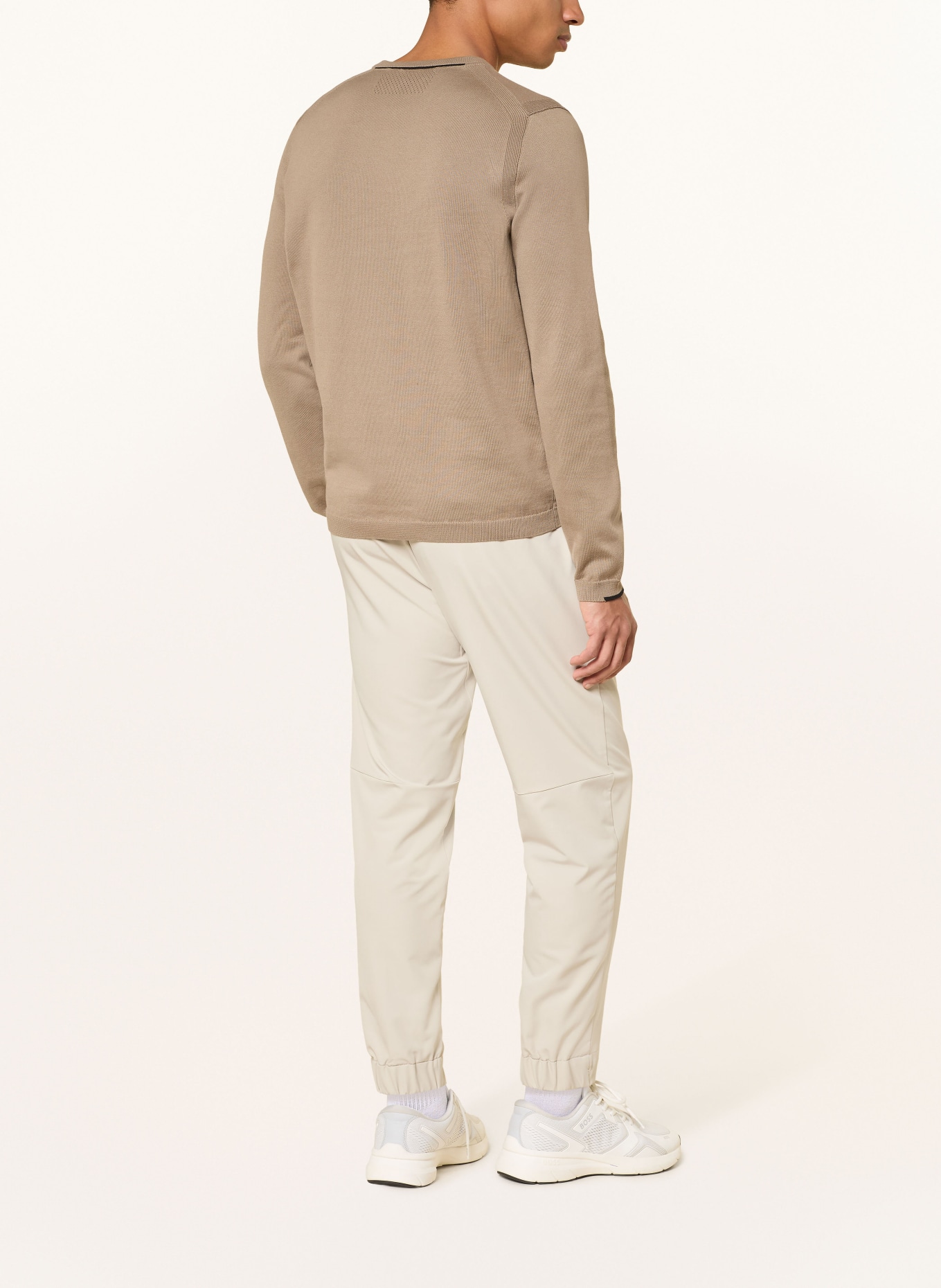 BOSS Sweter EVER-X: BEŻOWY