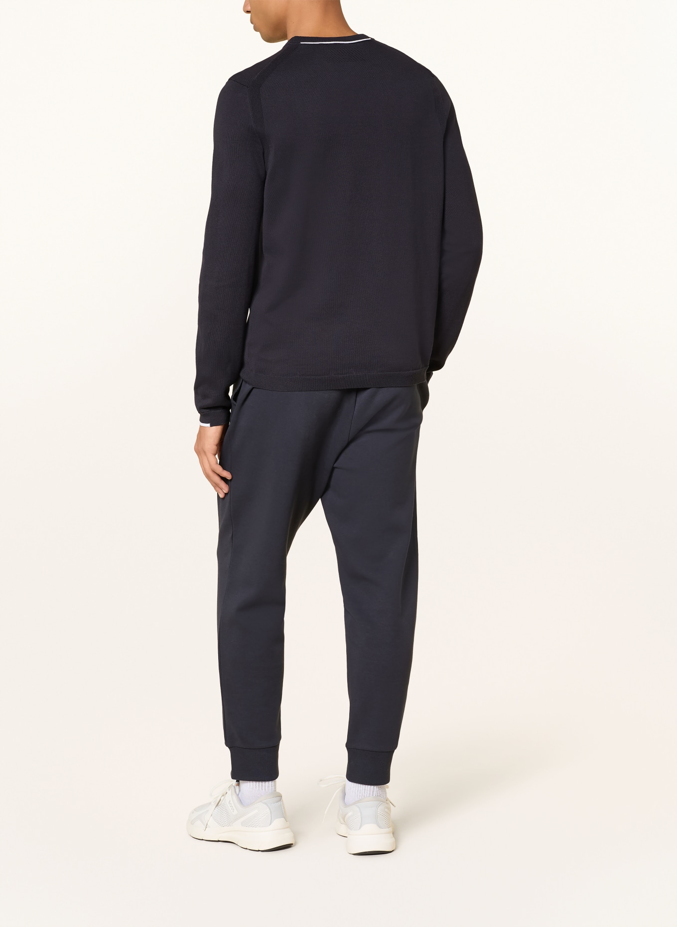 BOSS Pullover EVER-X: DUNKELBLAU