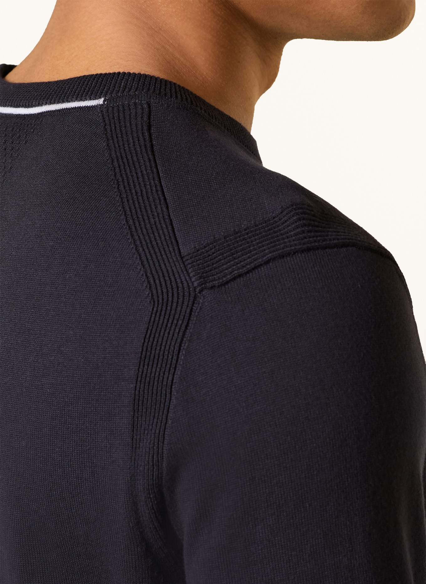 BOSS Pullover EVER-X: DUNKELBLAU