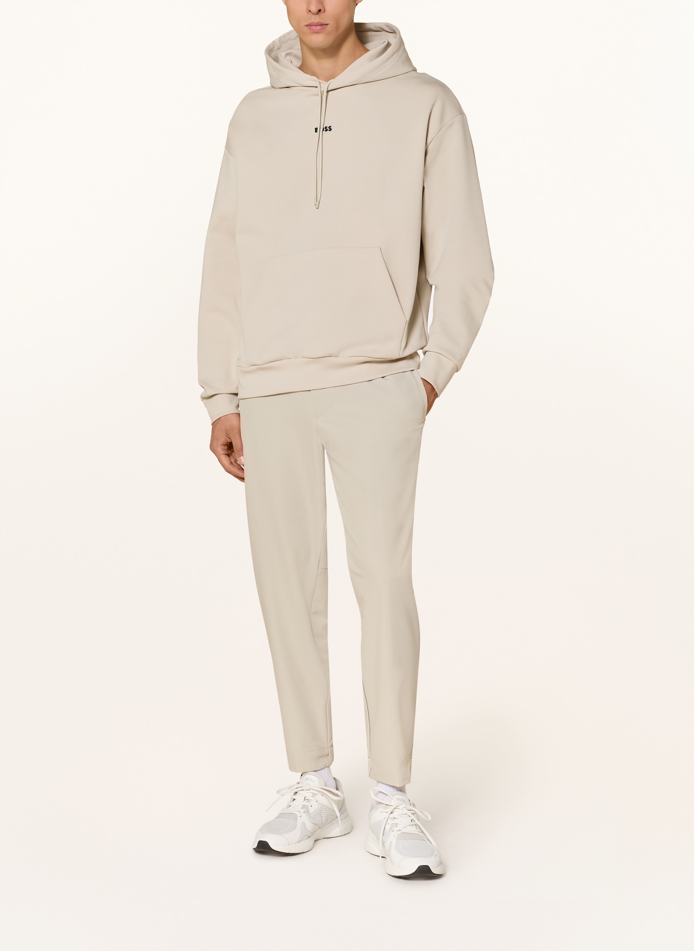 BOSS Hoodie SLY ZONE: BEIGE