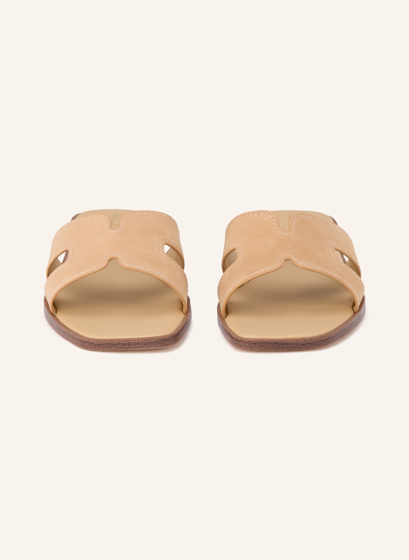 ALDO ITSANDAL mules: CAMEL