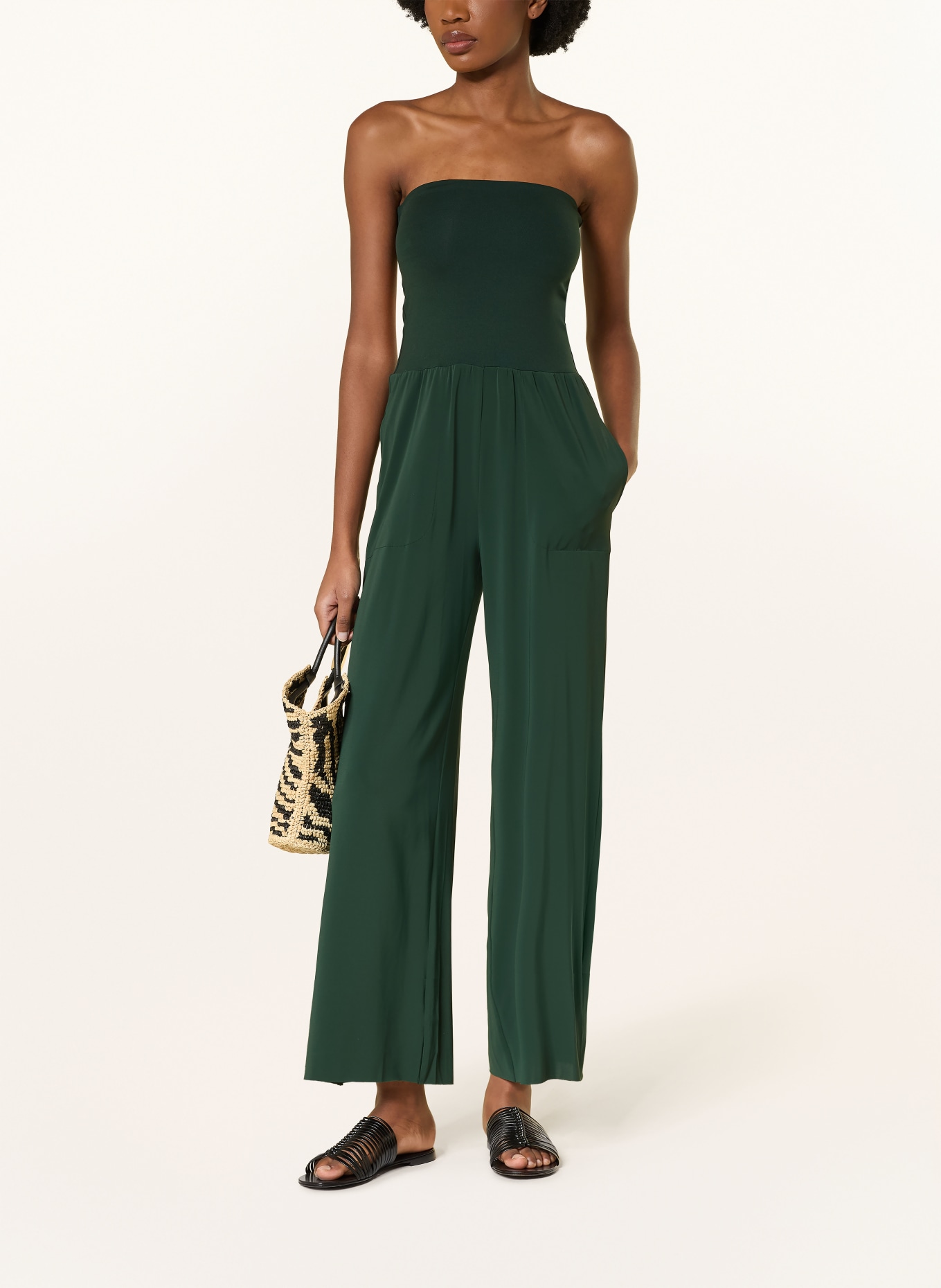 ERES Jumpsuit DAO: DUNKELGRÜN