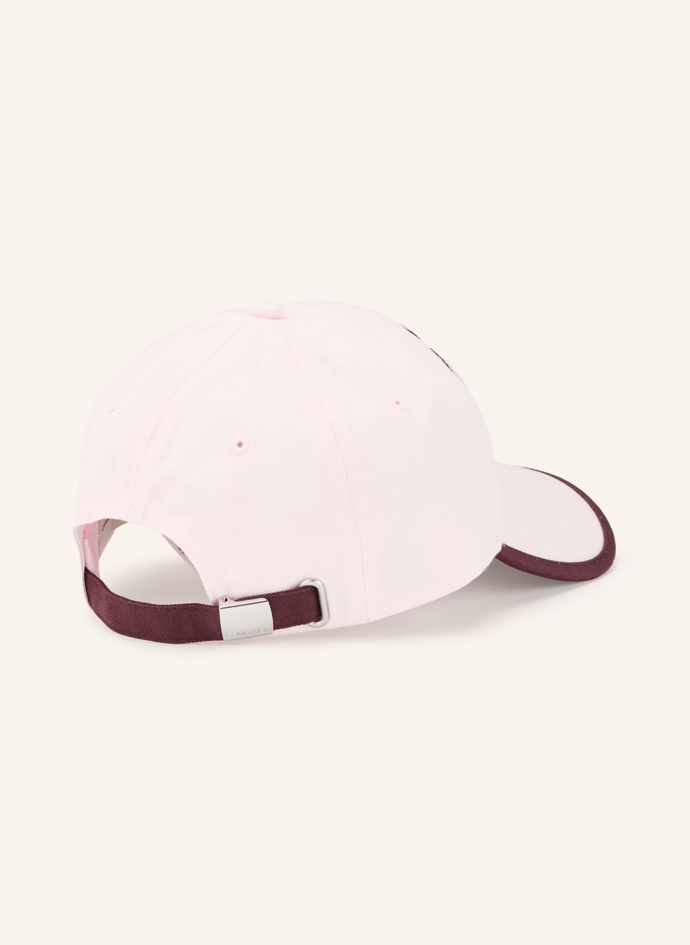 Calvin Klein čepice: SVĚTLE RŮŽOVÁ / TMAVĚ FIALOVÁ / BÍLÁ