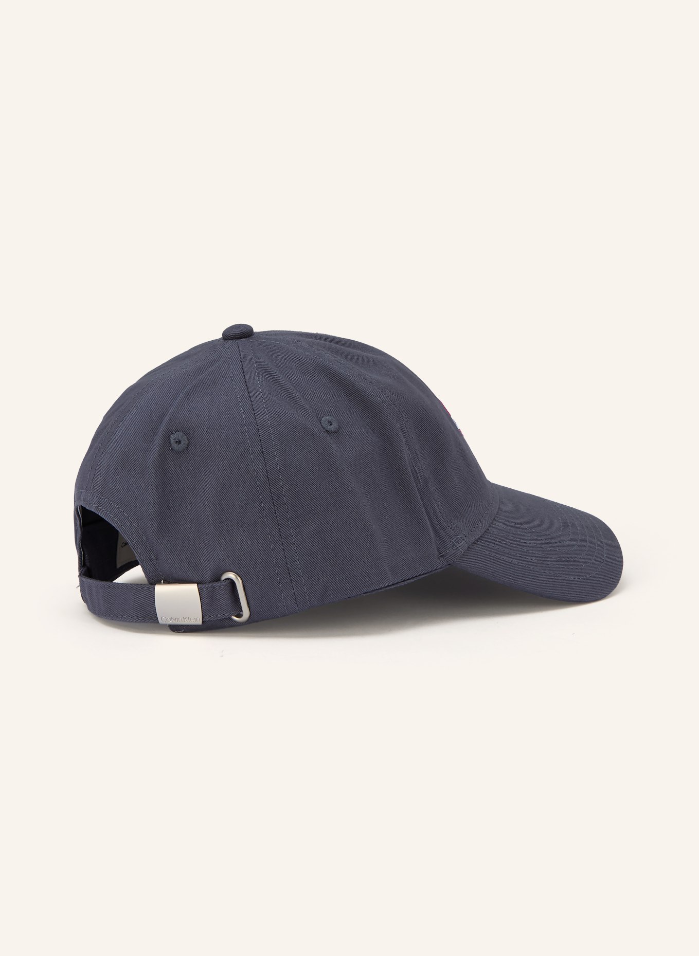 Calvin Klein Cap: DUNKELGRAU / PINK / HELLBLAU