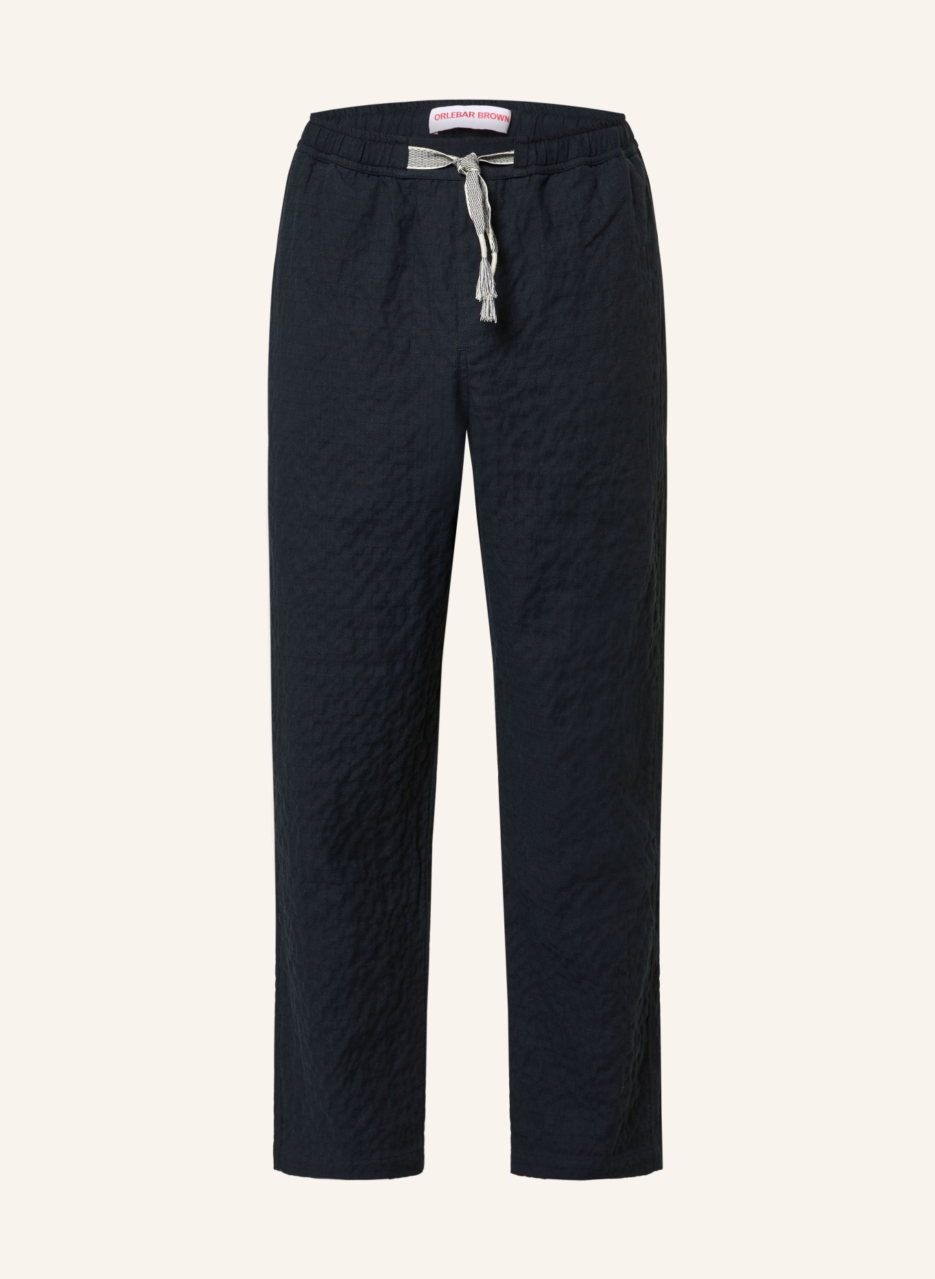 ORLEBAR BROWN SONORAN jogging-style pants, relaxed fit: DARK BLUE