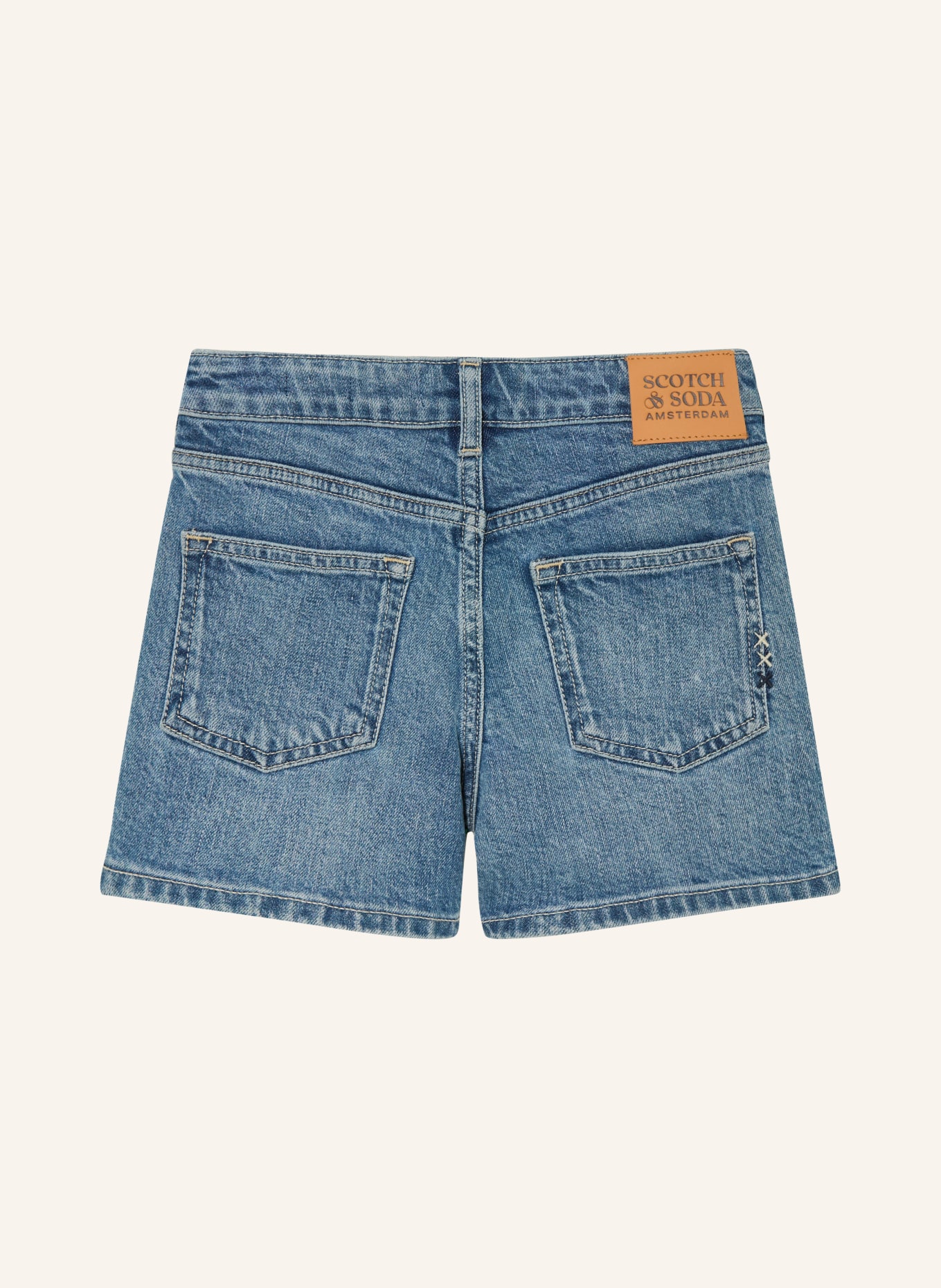 SCOTCH & SODA THE RAY denim shorts: 410 NAVY