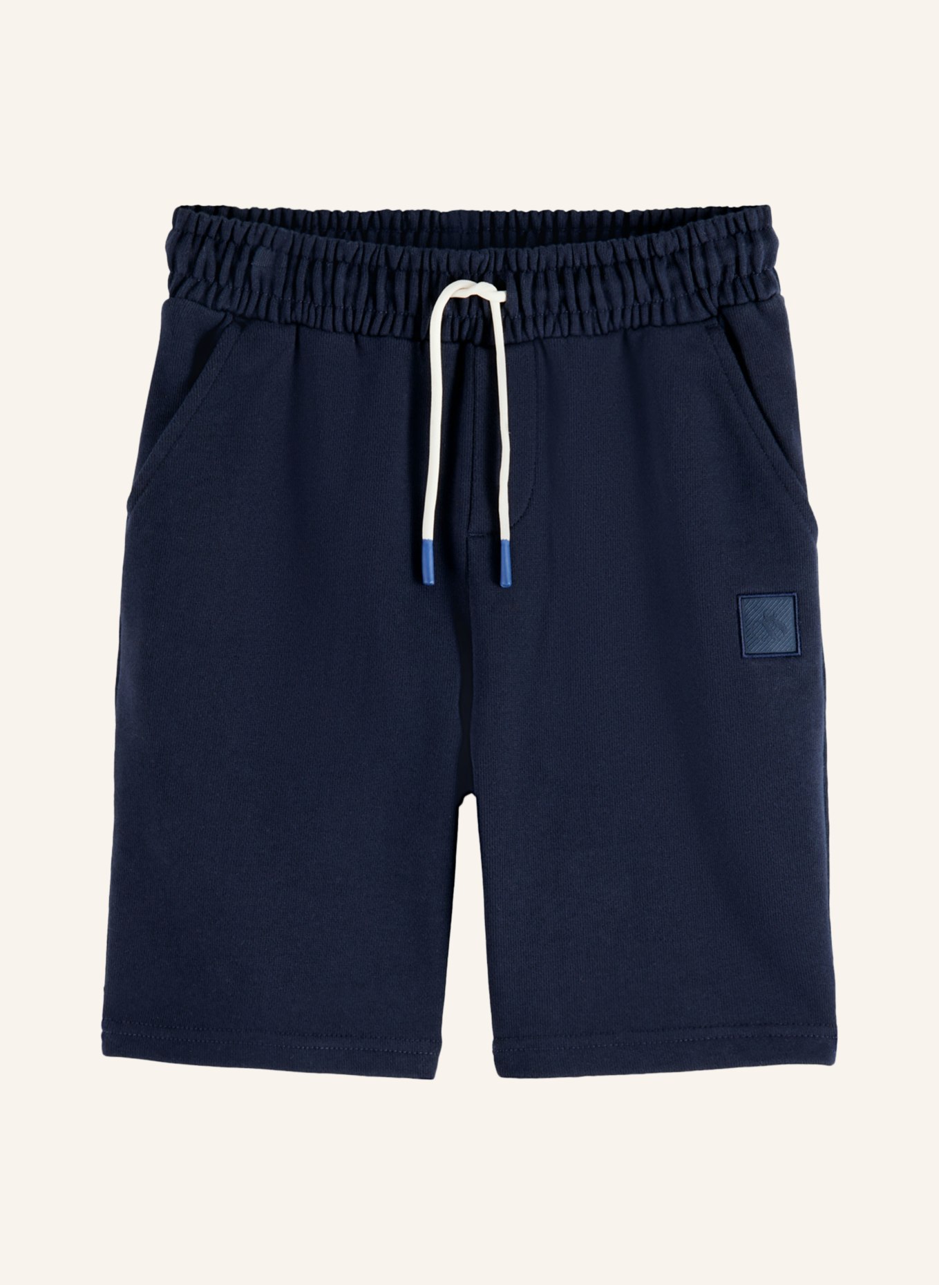 SCOTCH & SODA Sweatshorts: DONKERBLAUW