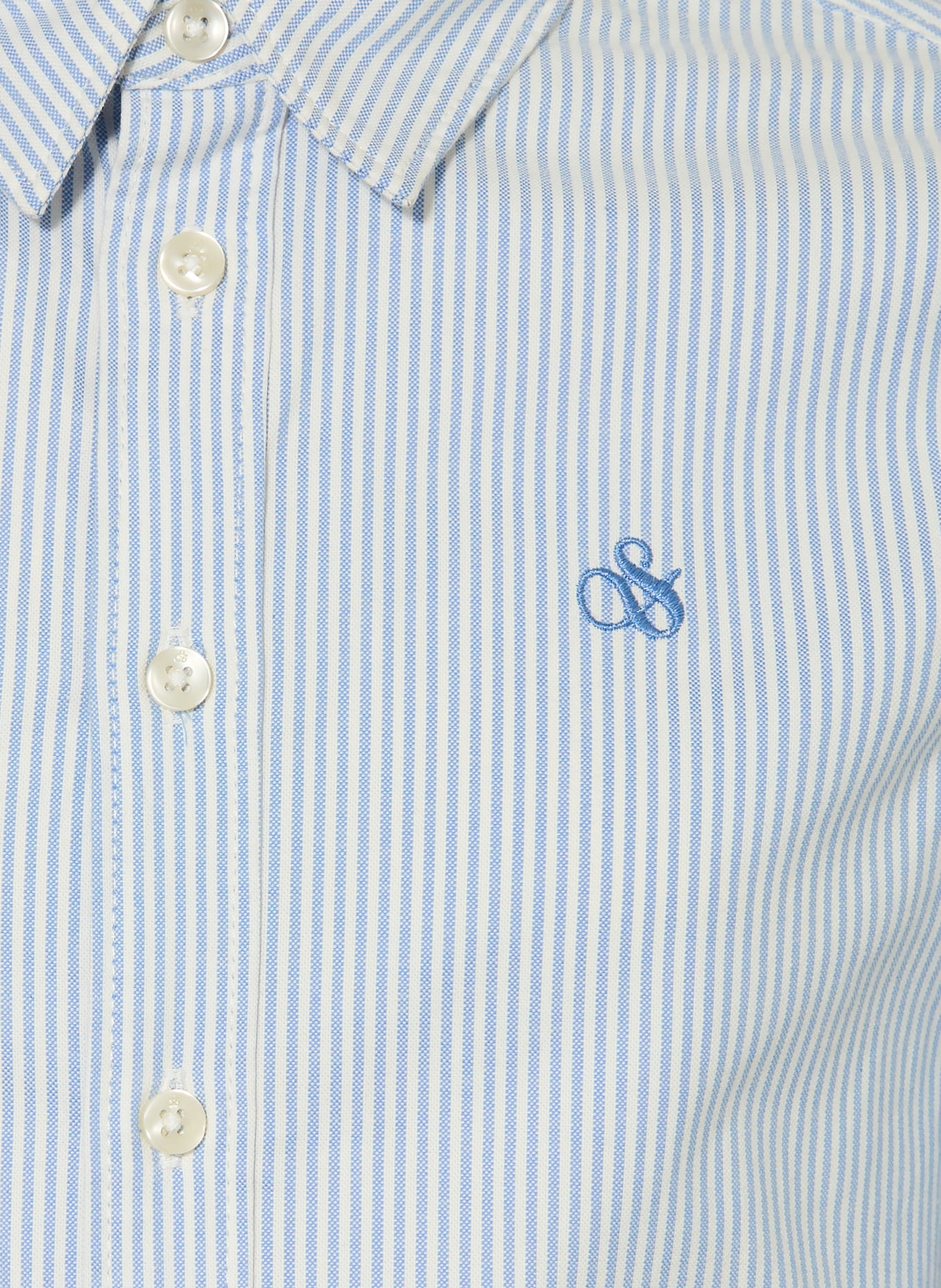 SCOTCH & SODA Oxfordhemd: HELLBLAU / WEISS