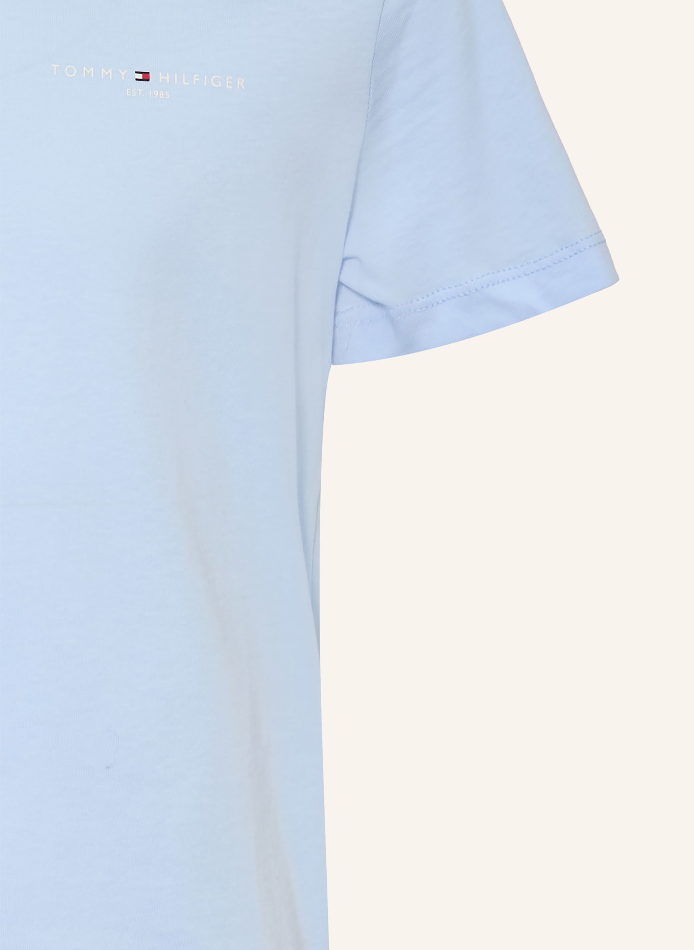 TOMMY HILFIGER T-shirt: BLEU CLAIR