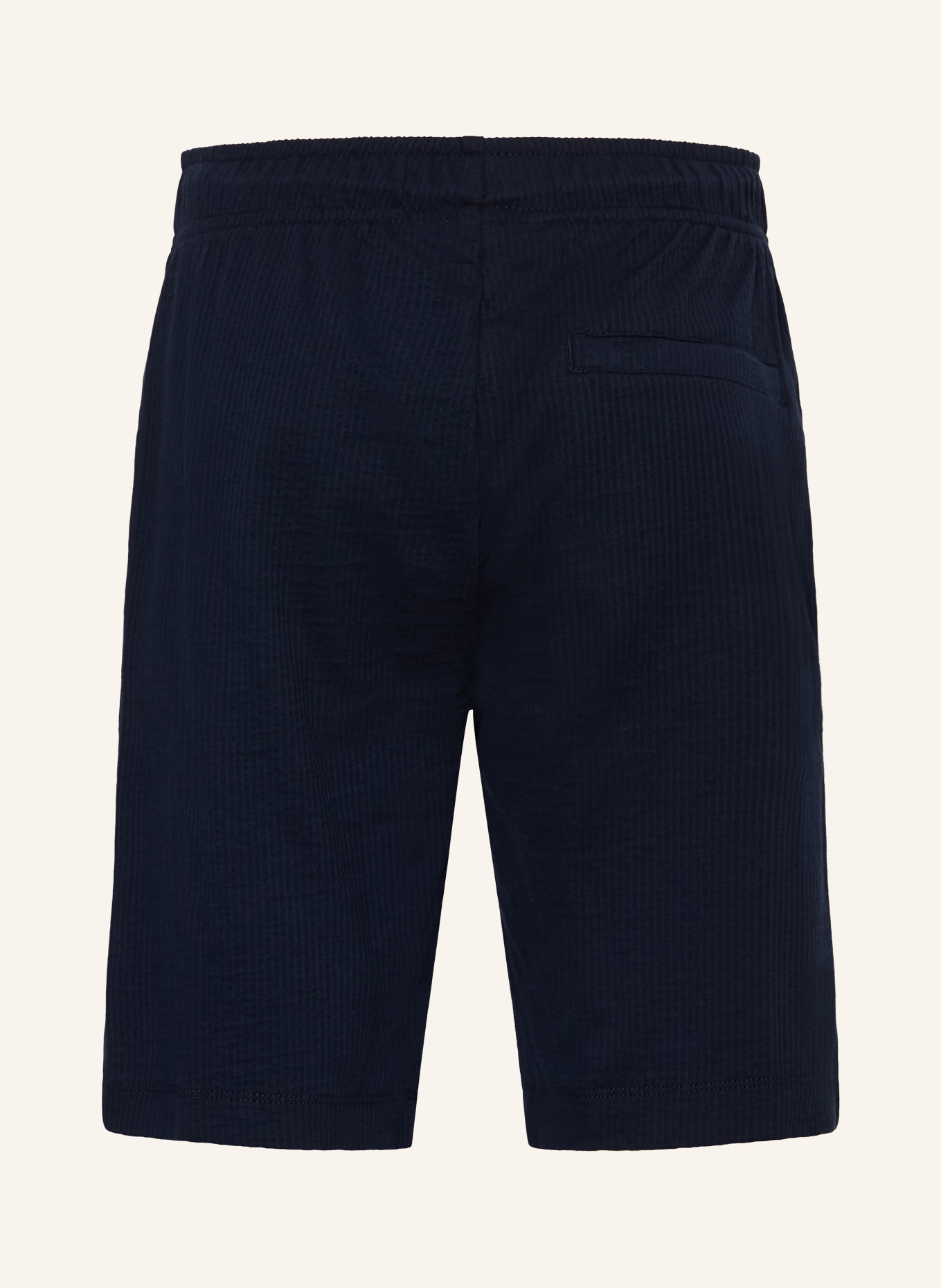TOMMY HILFIGER short en jersey: BLEU FONCÉ