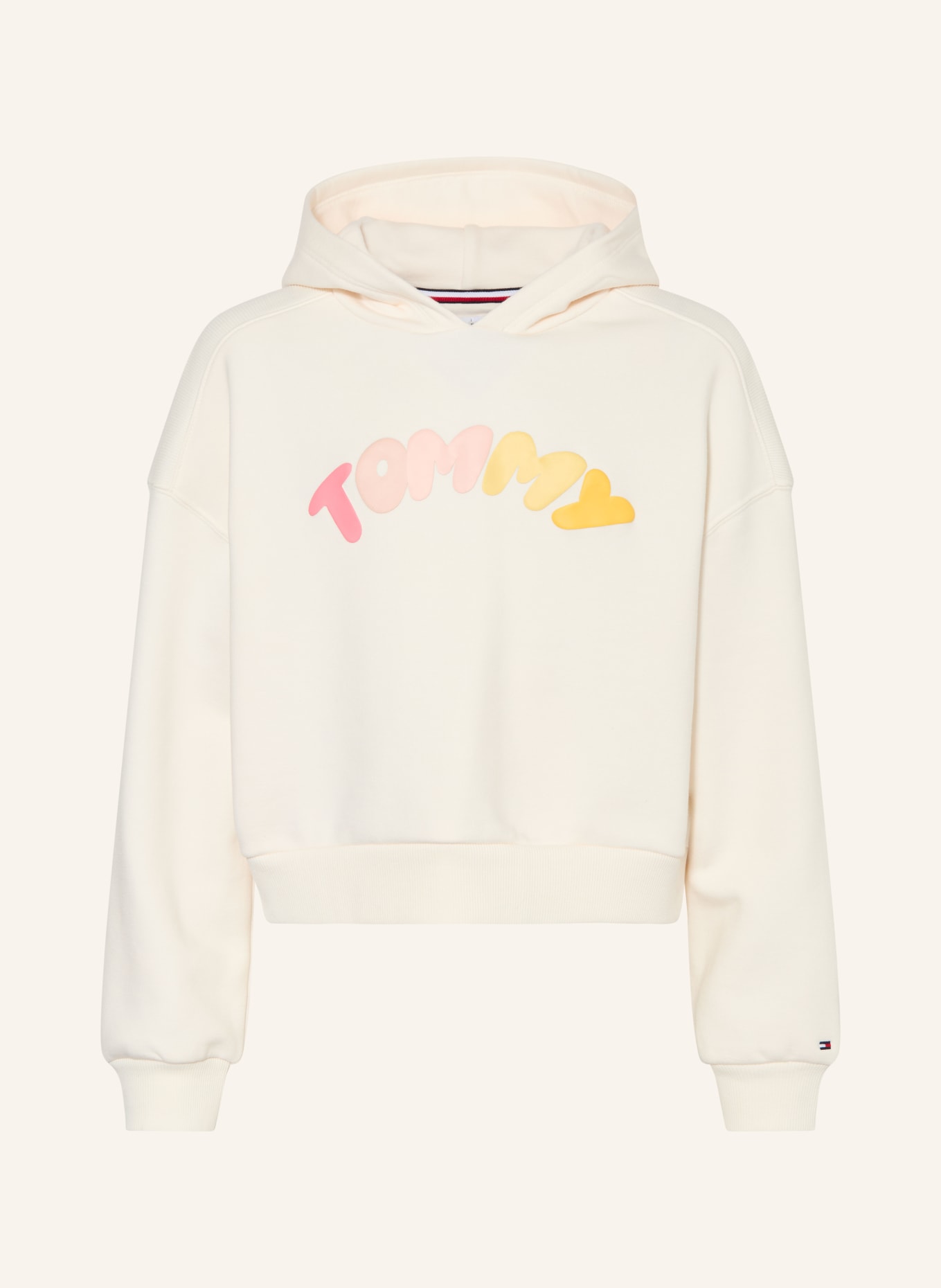 TOMMY HILFIGER Hoodie: CREME