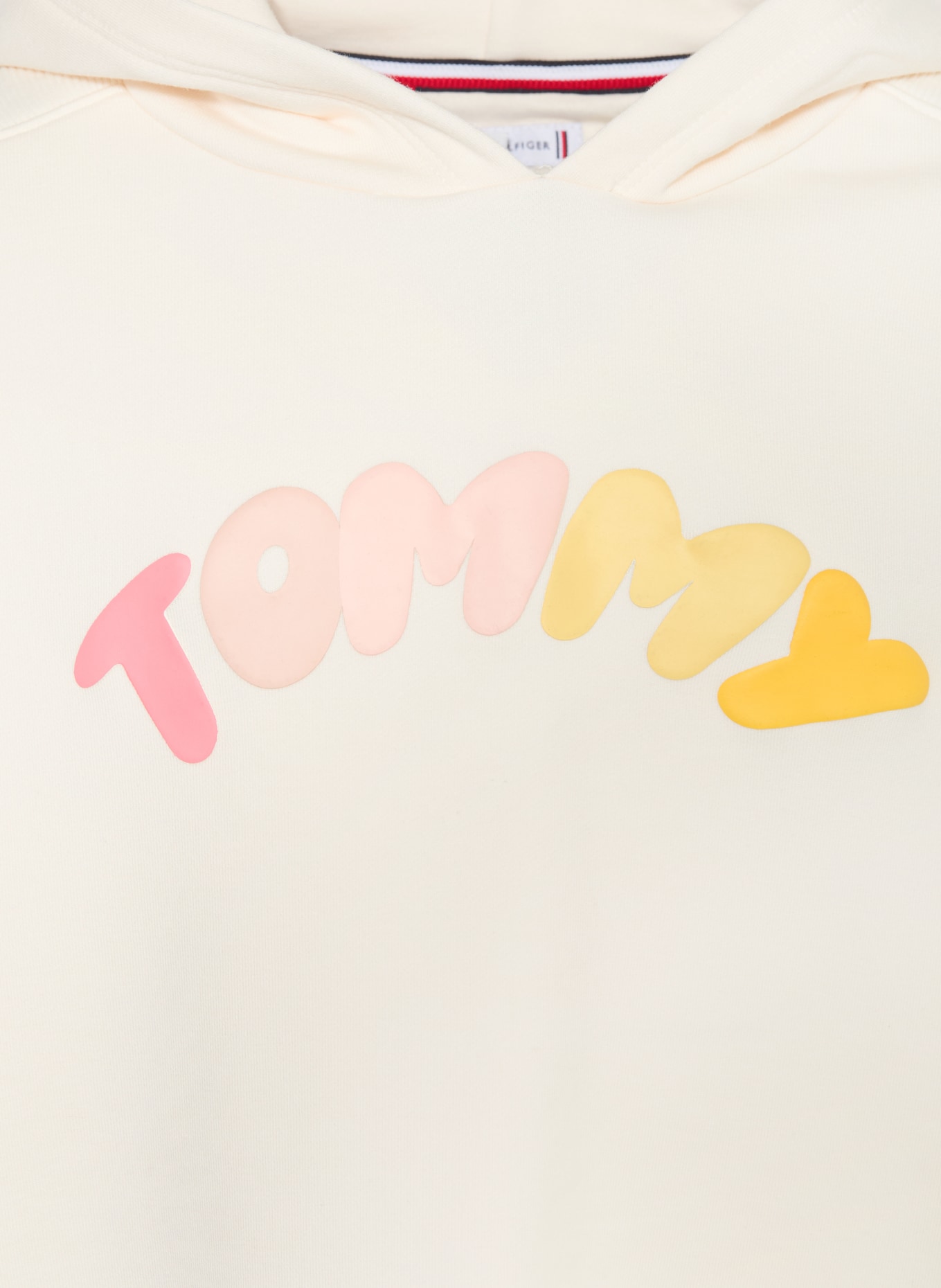 TOMMY HILFIGER Hoodie: CREME