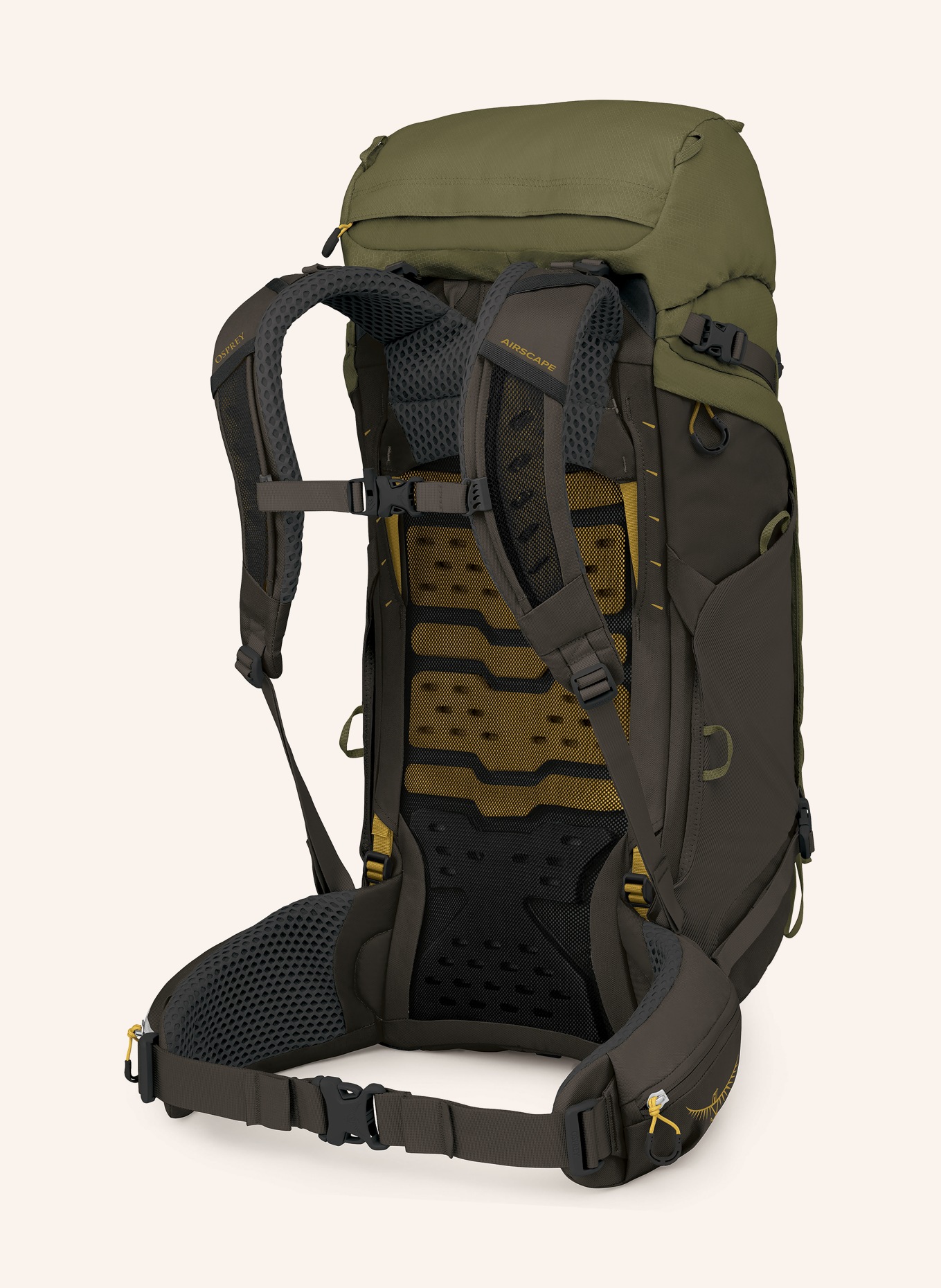 OSPREY Rucksack KESTRELL™ LT 45 45 l: OLIV / BRAUN