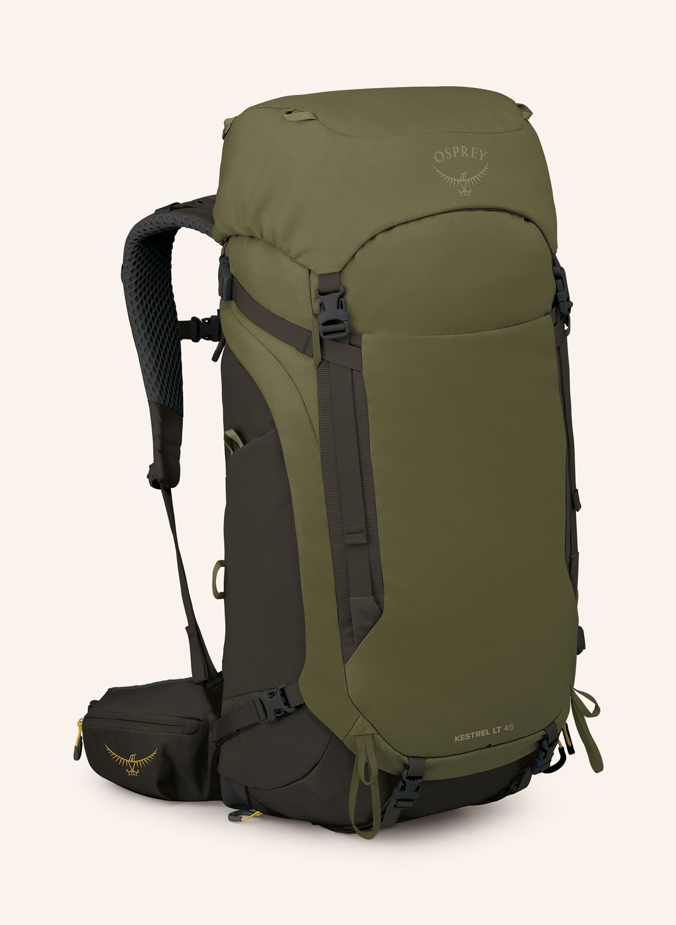 OSPREY Rucksack KESTRELL™ LT 45 45 l: OLIV / BRAUN