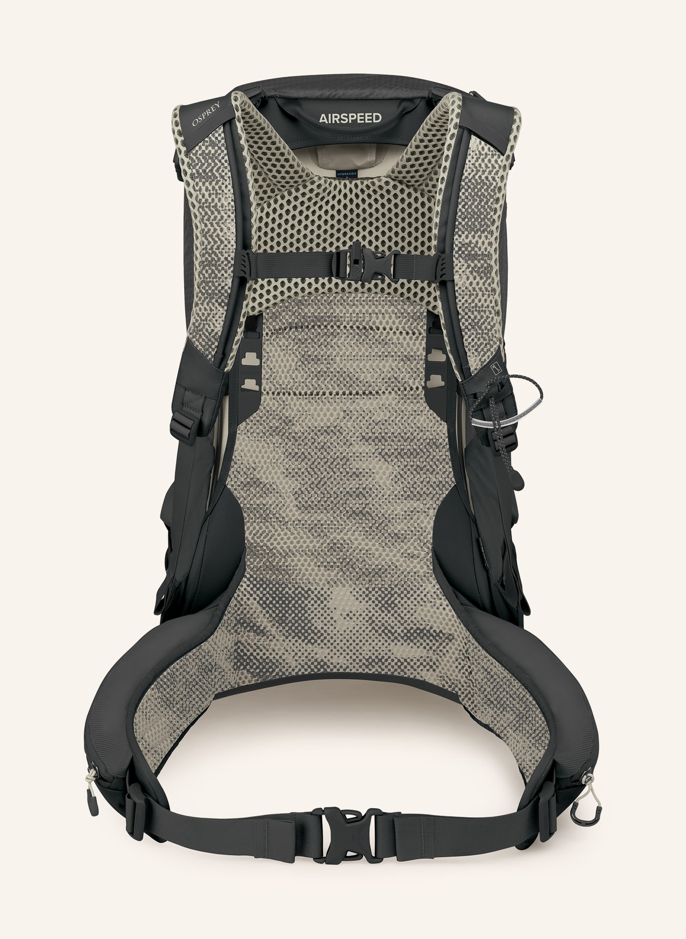 OSPREY Rucksack STRATOS 24 l: SCHWARZ