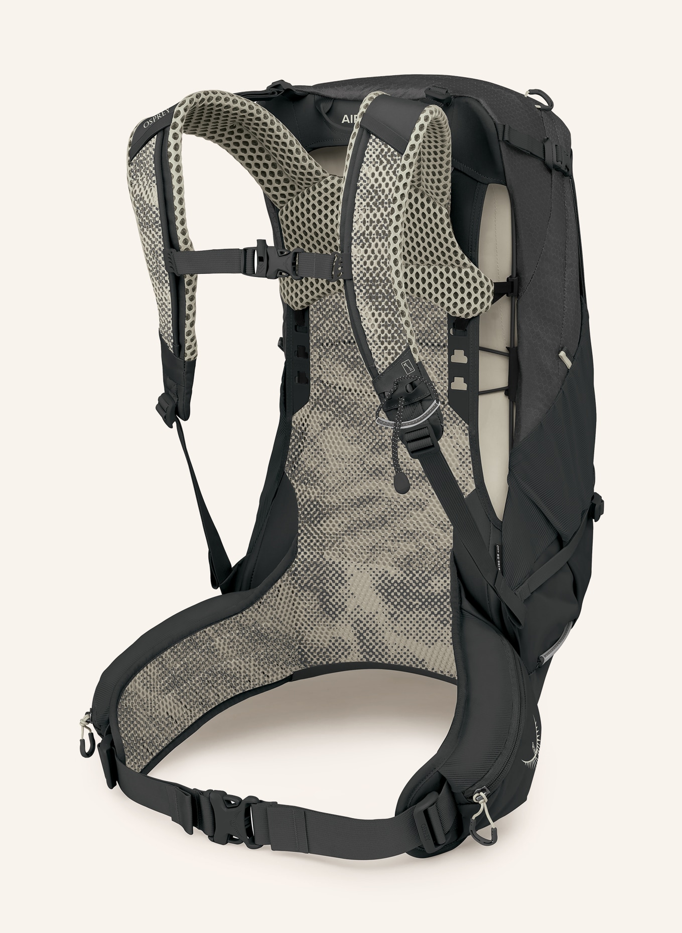 OSPREY Rucksack STRATOS 24 l: SCHWARZ