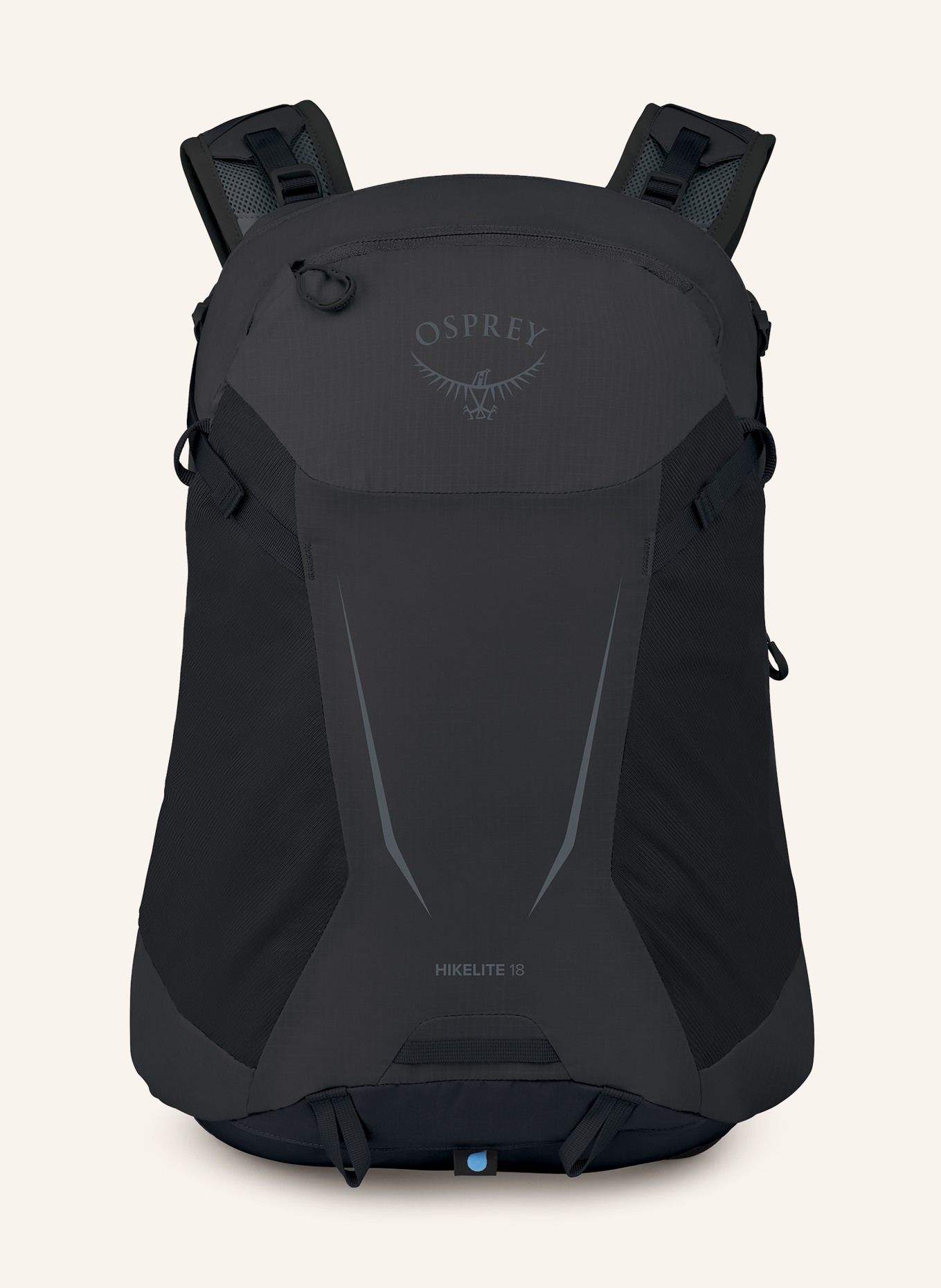 OSPREY Backpack HIKELITE 18 l: BLACK