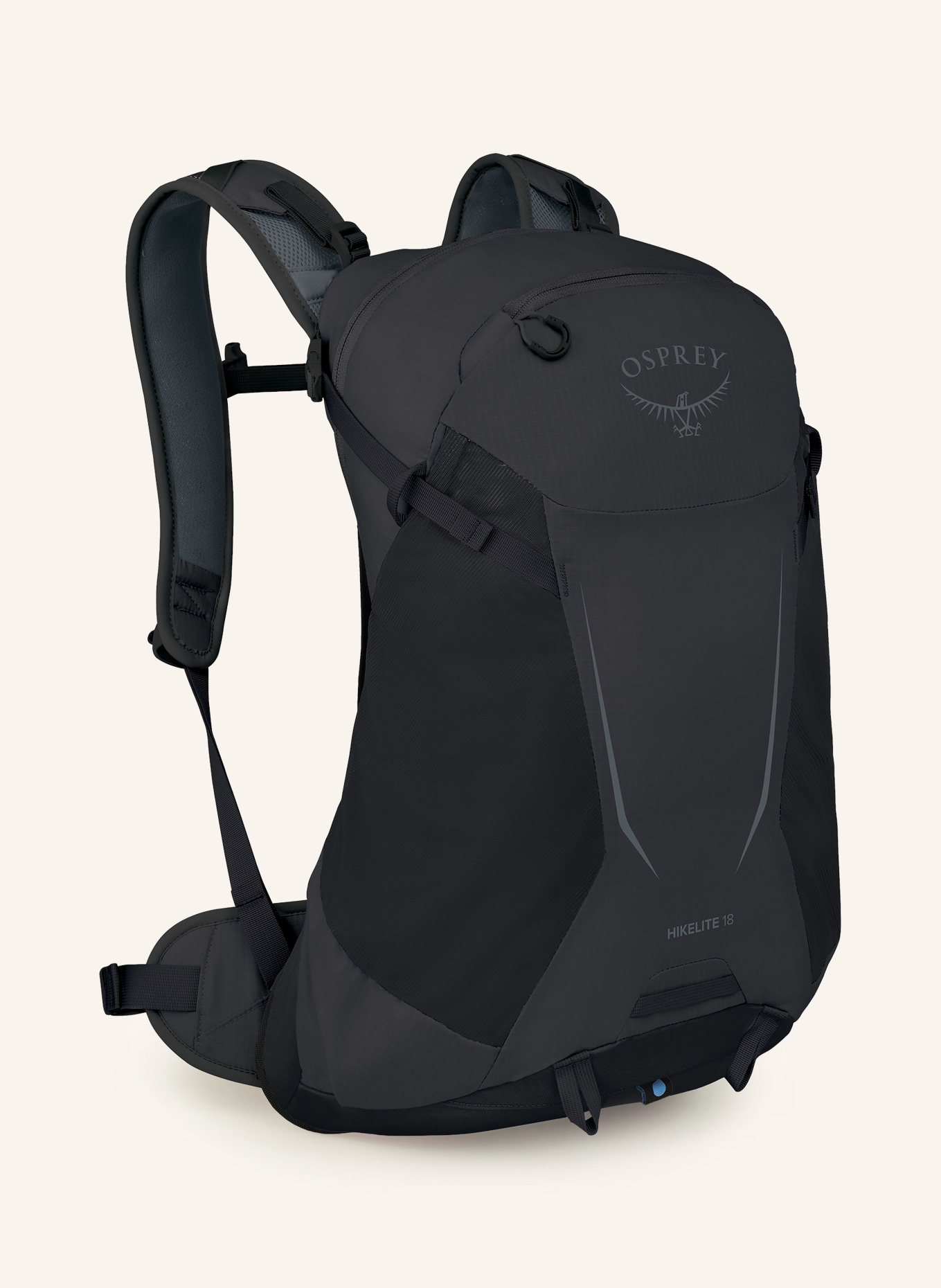 OSPREY Backpack HIKELITE 18 l: BLACK