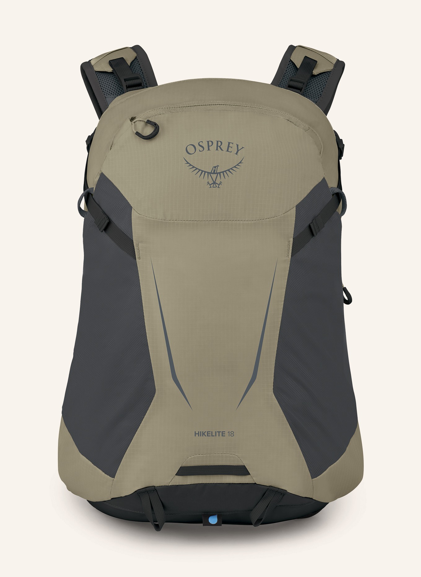 OSPREY Backpack HIKELITE 18 l: OLIVE / BLACK