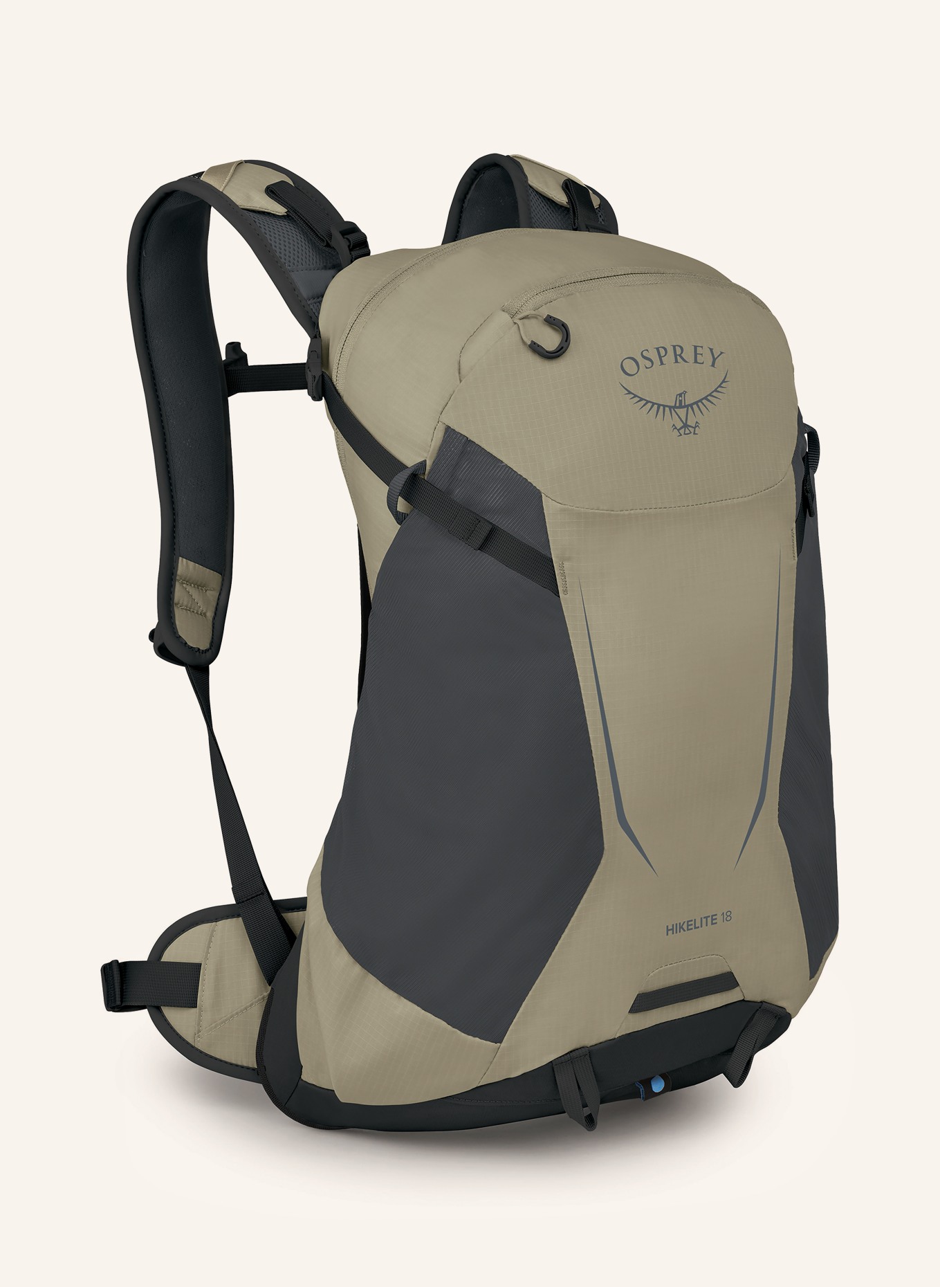 OSPREY Backpack HIKELITE 18 l: OLIVE / BLACK