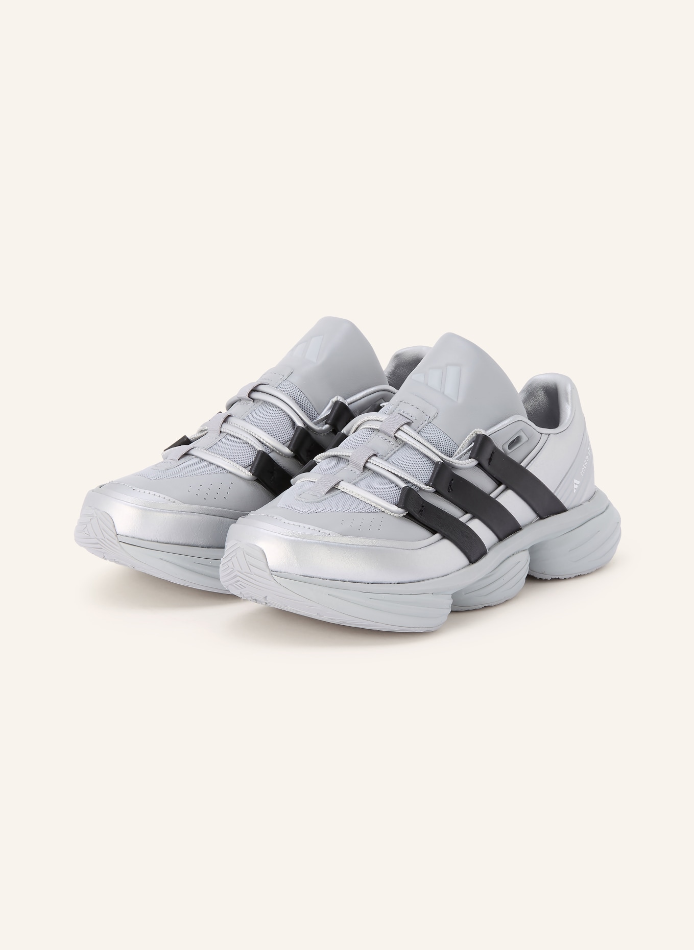 adidas Originals Sneaker ENTIRE STUDIOS LIGHTBLAZE: SILVER / BLACK