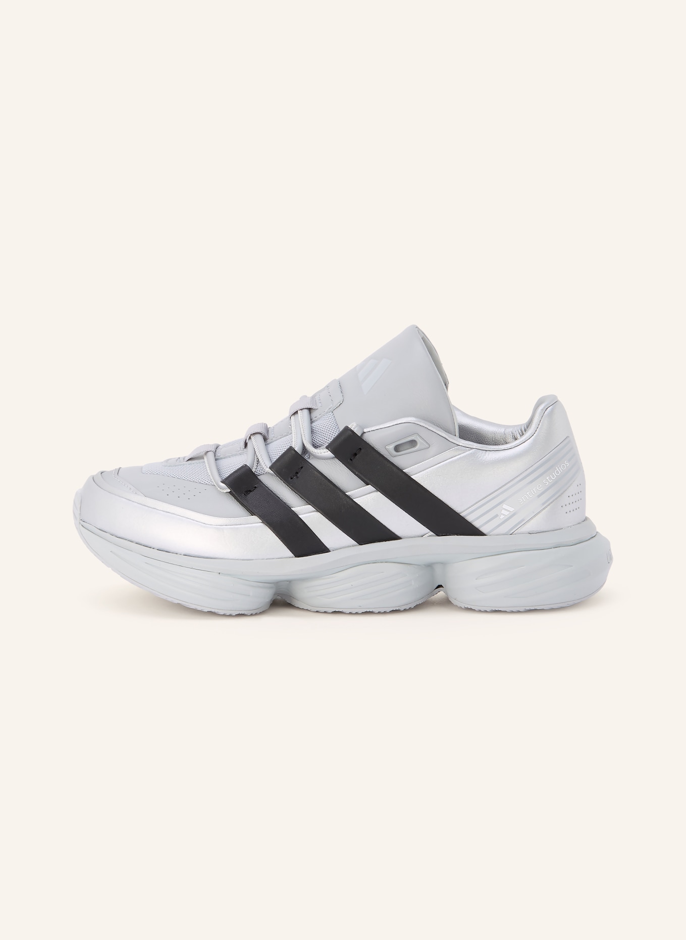 adidas Originals Sneaker ENTIRE STUDIOS LIGHTBLAZE: SILVER / BLACK