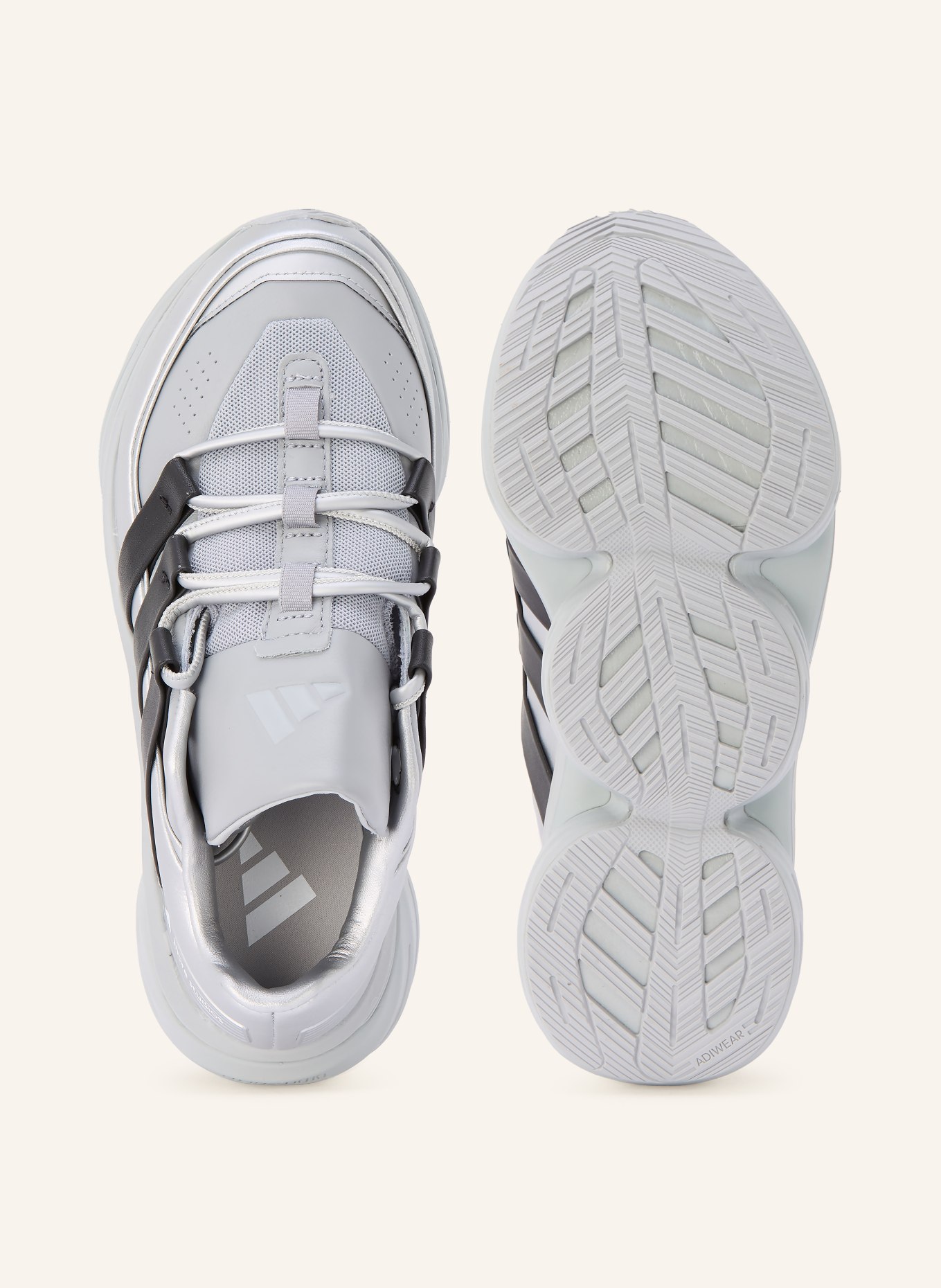 adidas Originals Sneaker ENTIRE STUDIOS LIGHTBLAZE: SILVER / BLACK