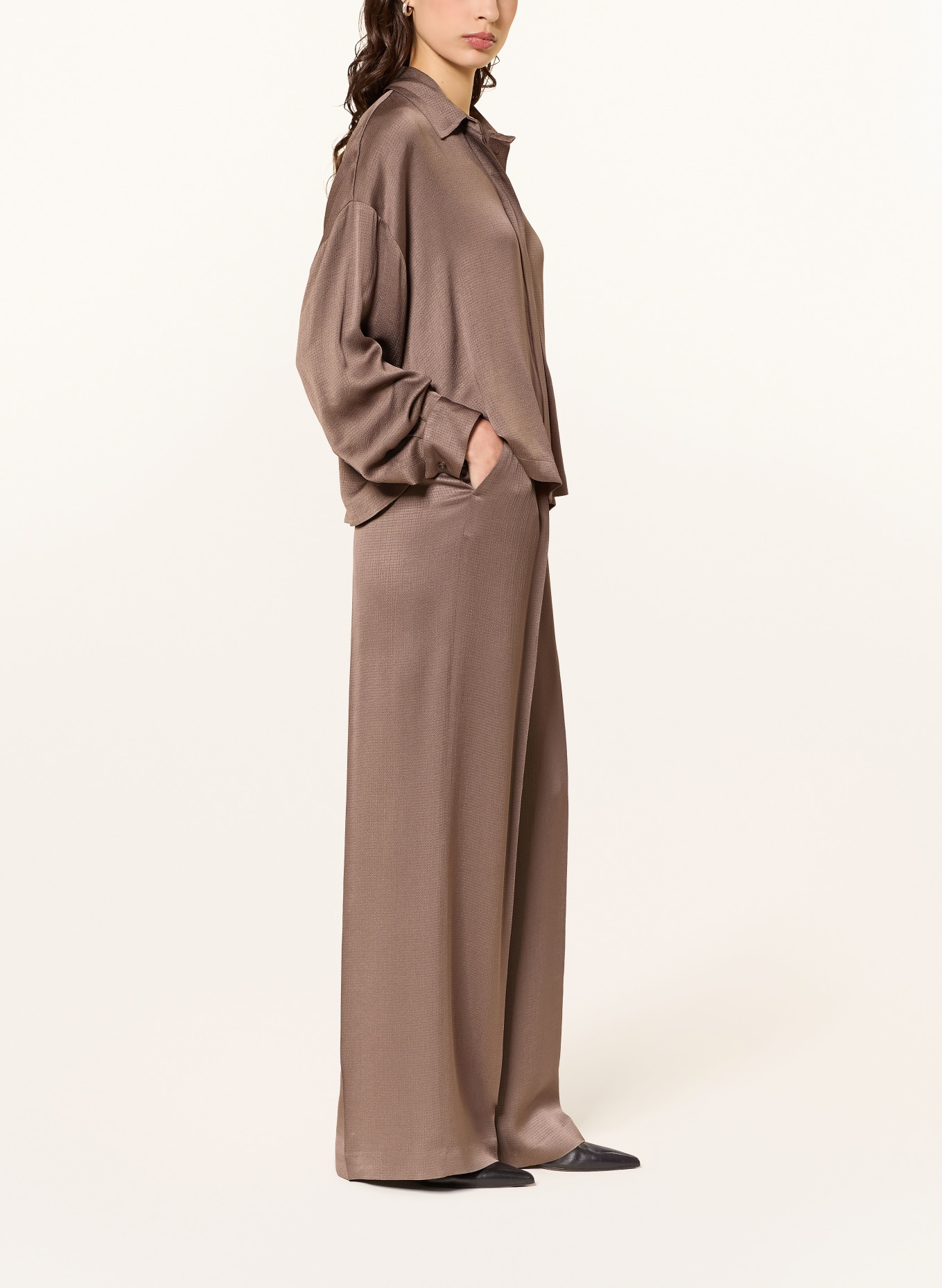 PESERICO Marlenehose: BRAUN