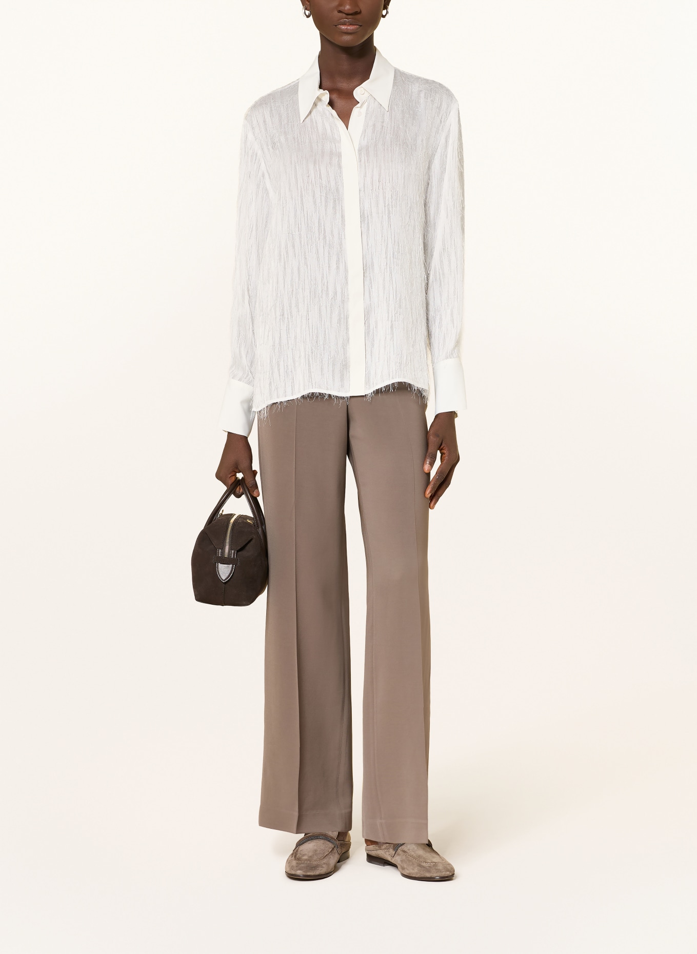 PESERICO Hemdbluse: ECRU