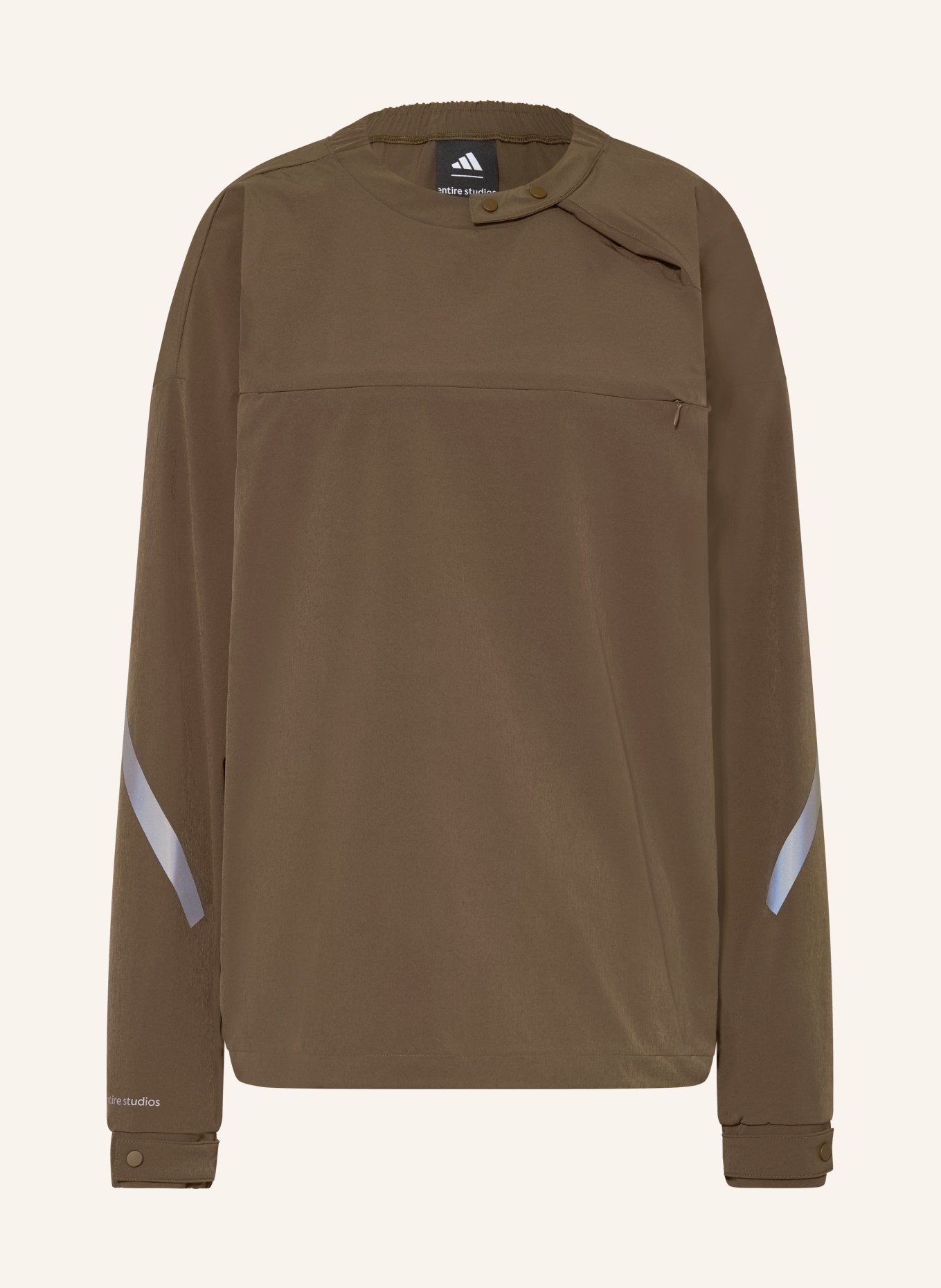 adidas Schlupfjacke Z.N.E. UNIFORM: DUNKELBRAUN