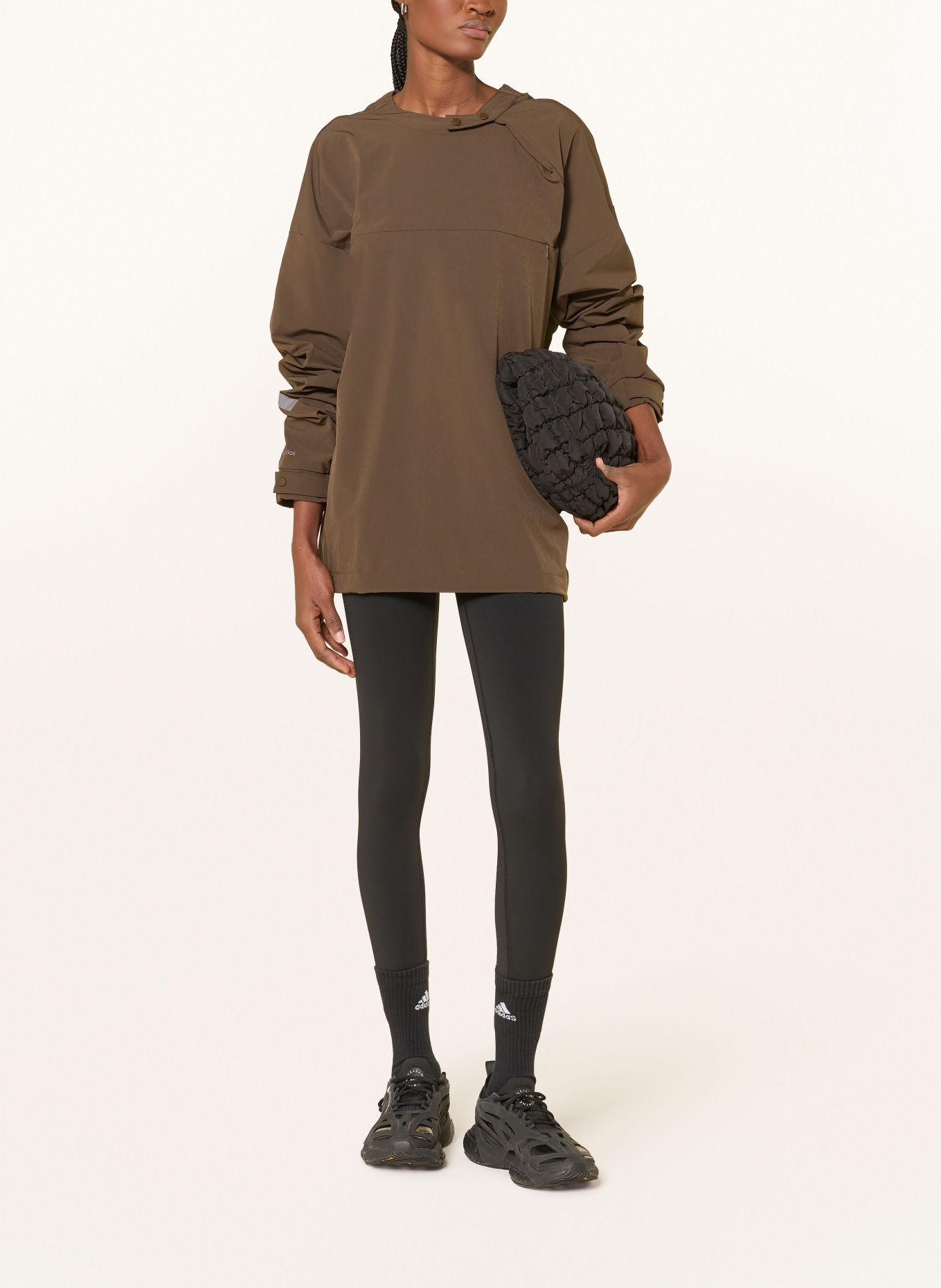 adidas Schlupfjacke Z.N.E. UNIFORM: DUNKELBRAUN