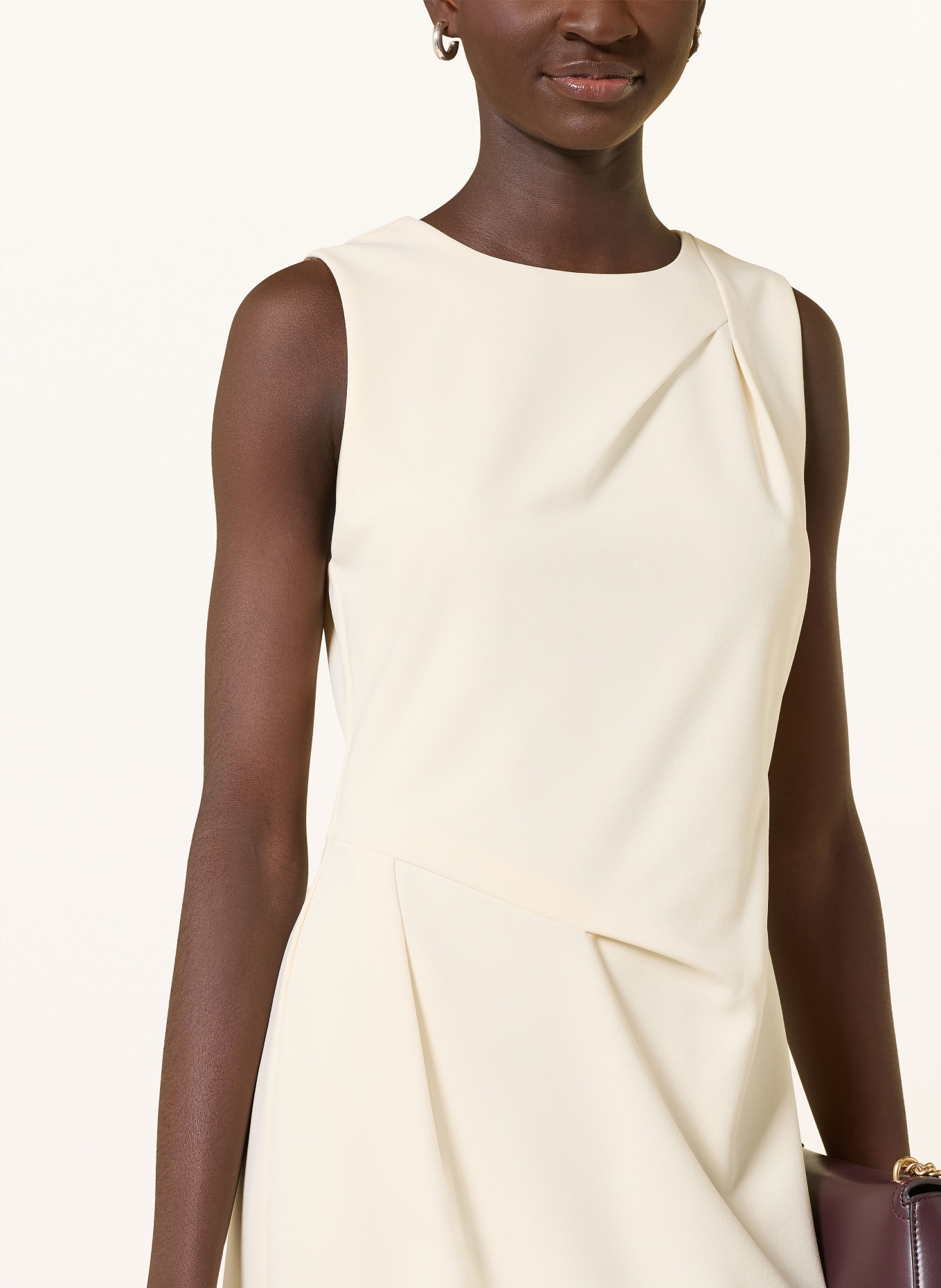 Calvin Klein Jersey shift dress: CREAM