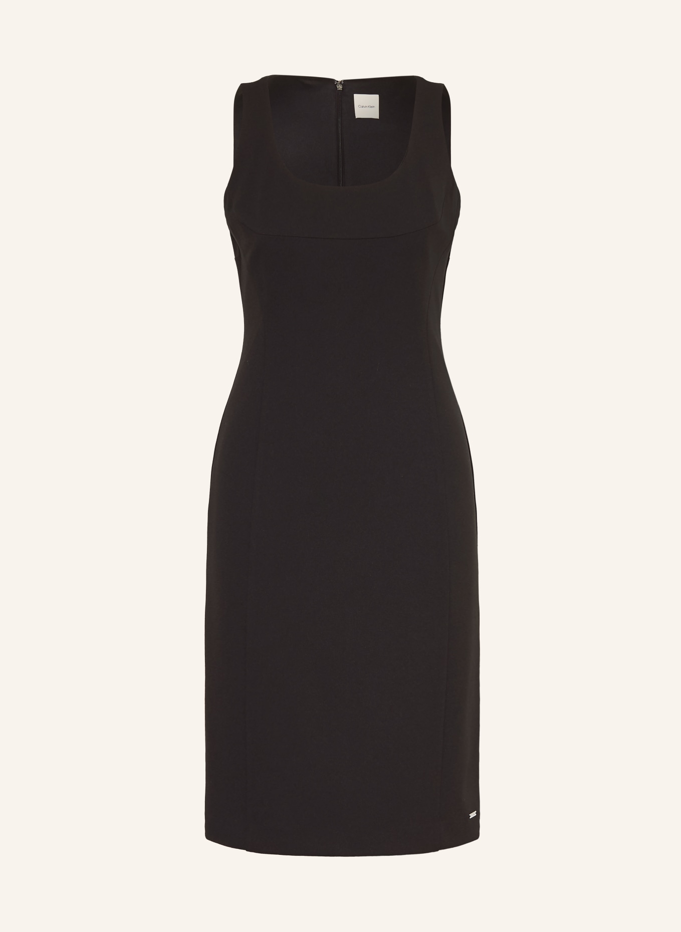 Calvin Klein Etuikleid: SCHWARZ