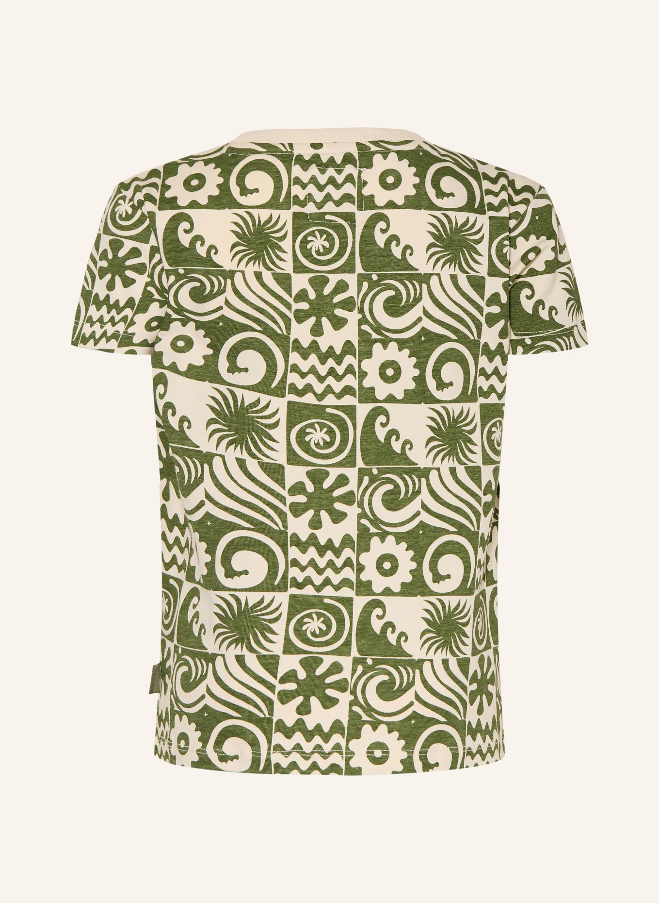 Koko Noko koszulka: OLIWKOWY / BEŻOWY