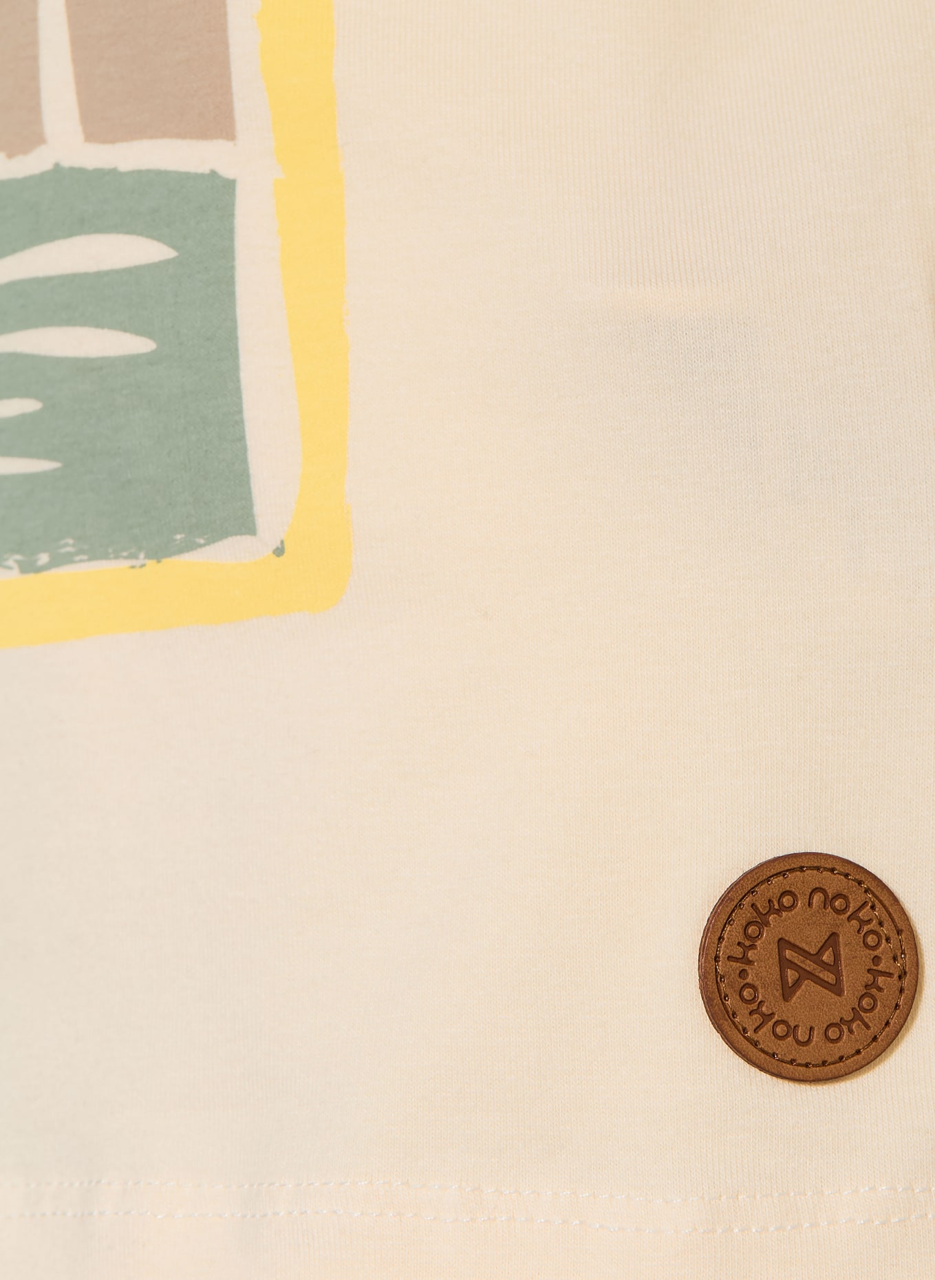 Koko Noko koszulka: ECRU / POMARAŃCZOWY / ŻÓŁTY