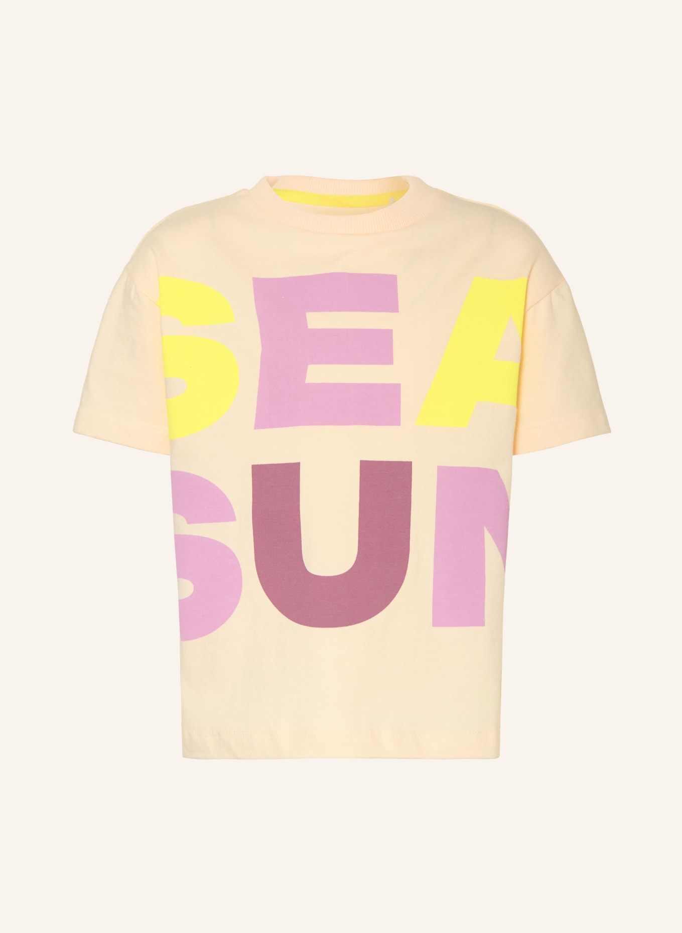 Koko Noko T-Shirt: CREME / HELLLILA / NEONGELB